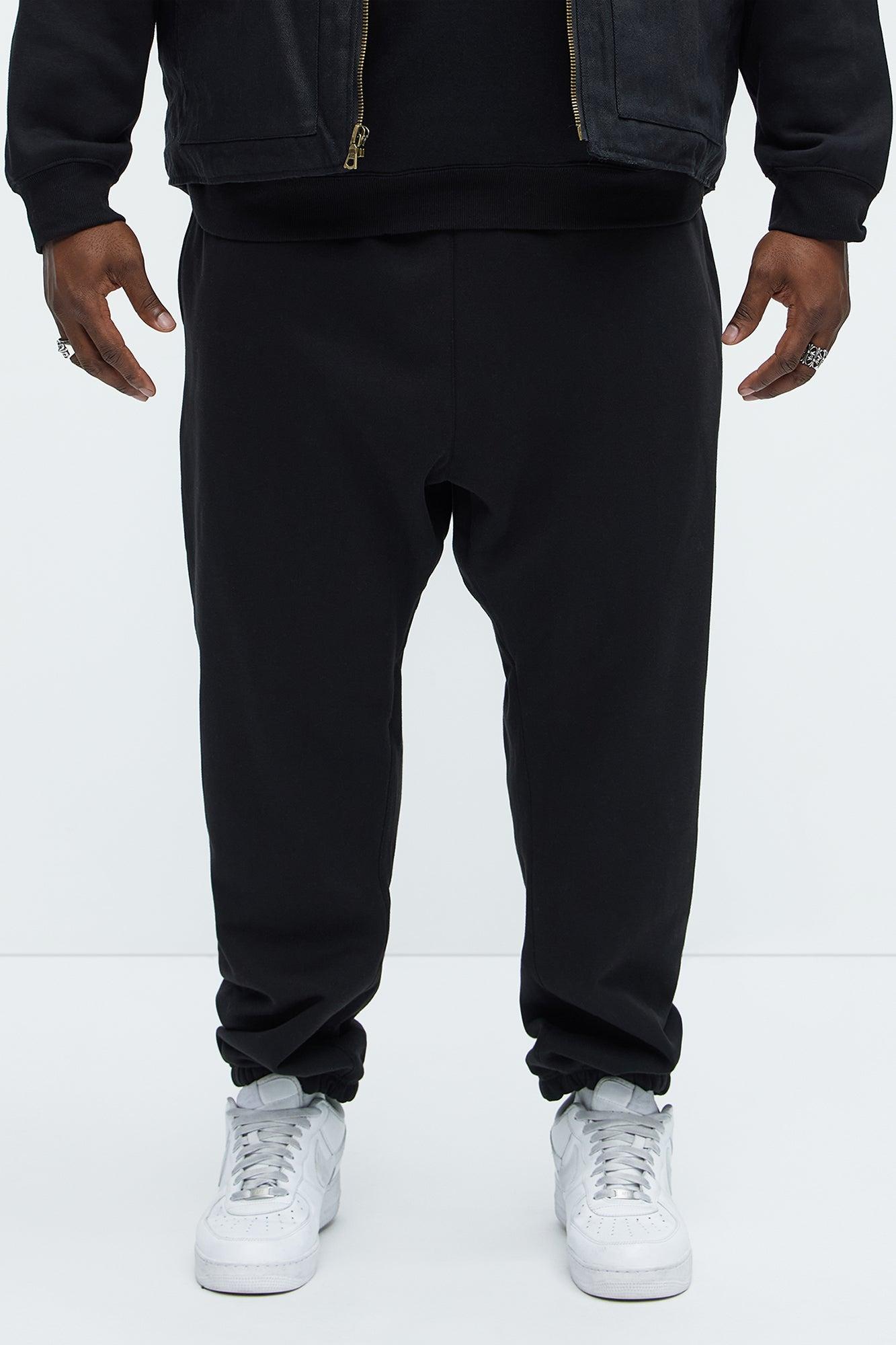 Tyson Heavyweight Sweat Jogger - Black Product Image