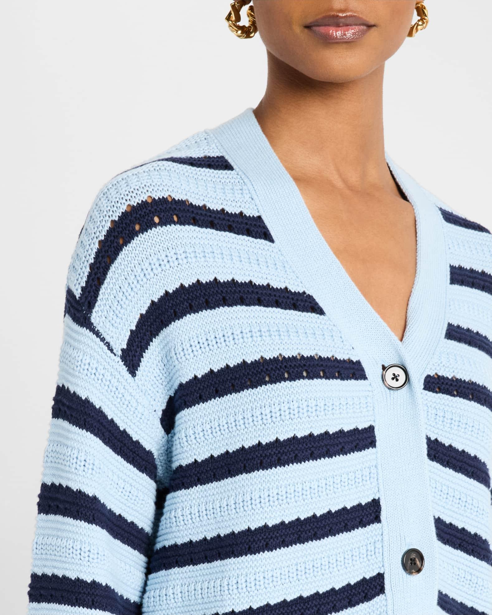 Geneva Striped Cardigan Product Image