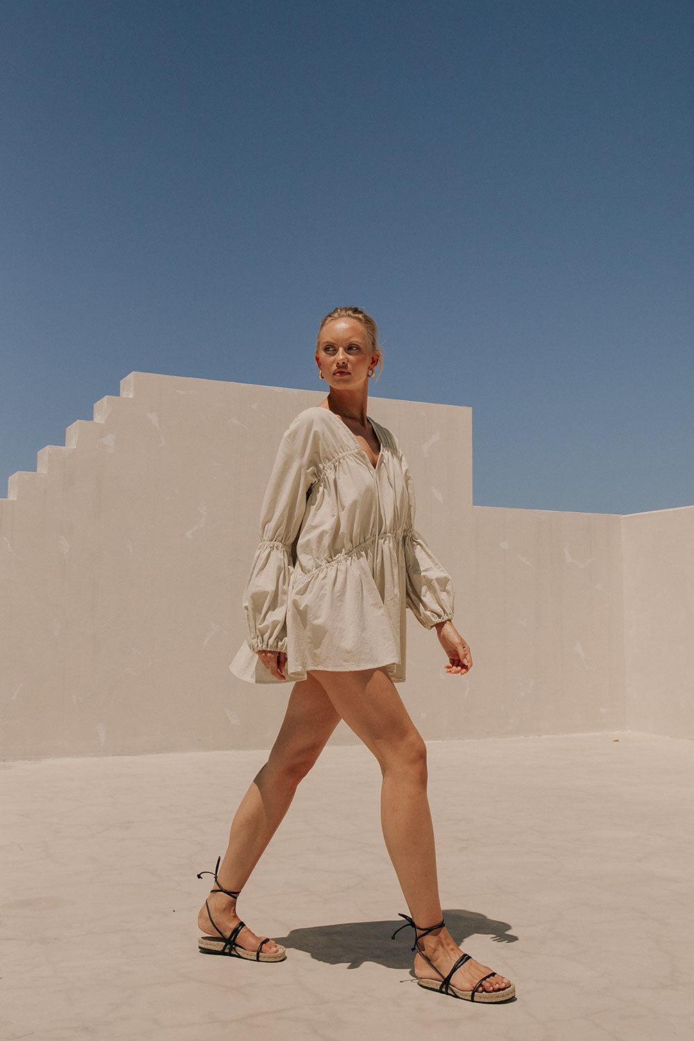 Ava Dress - Sand Product Image