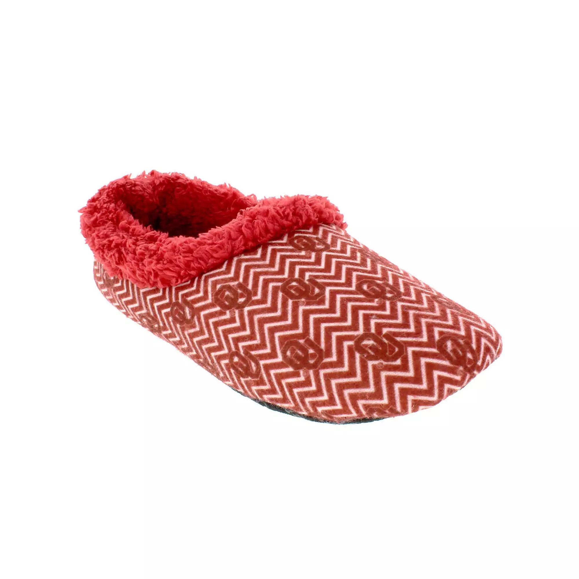 Oklahoma Sooners Women's Chevron Slippers, Size: Large, Team None Product Image