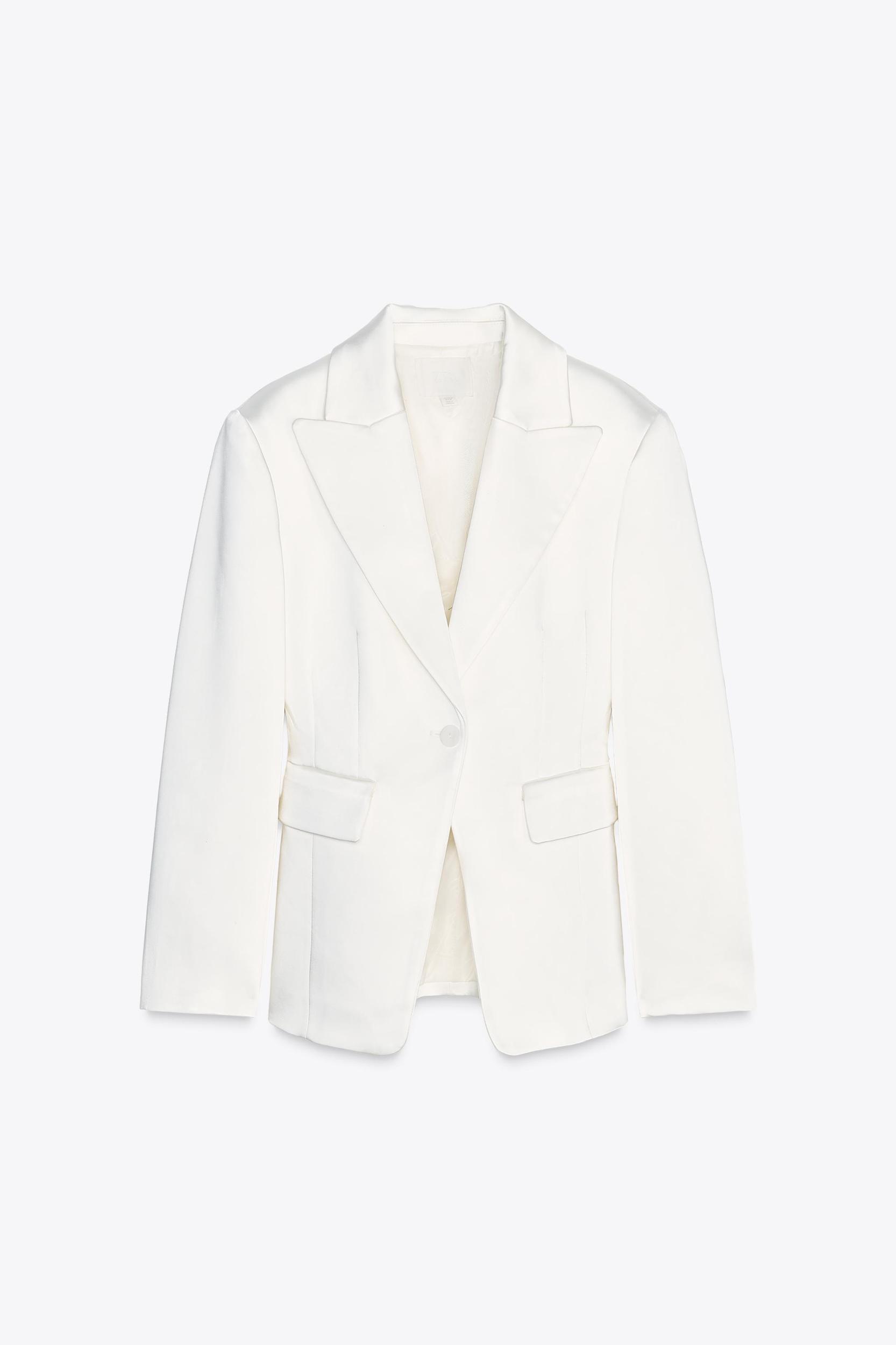 SATIN BLAZER Product Image