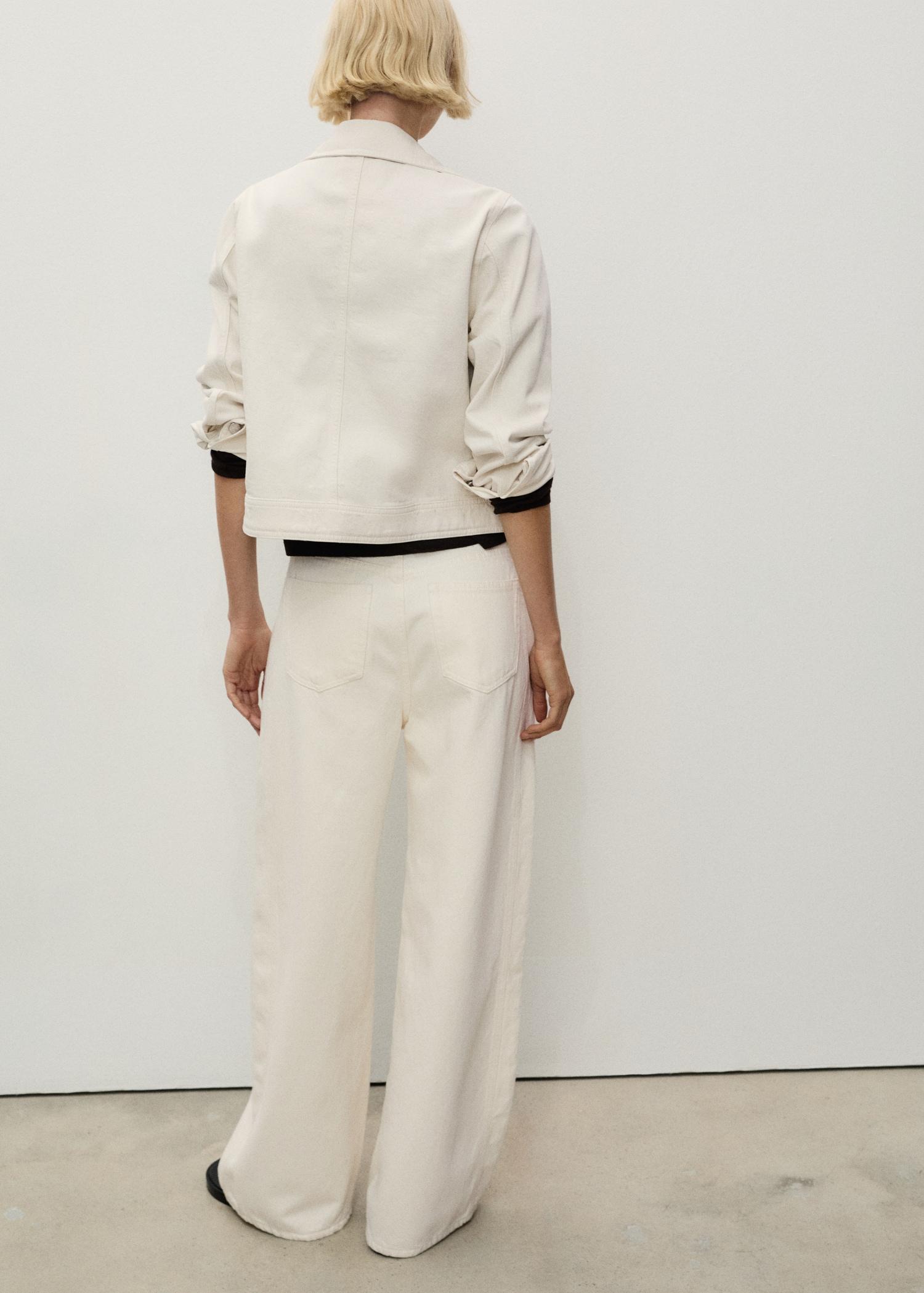 High-rise balloon jeans - Women | MANGO USA Product Image