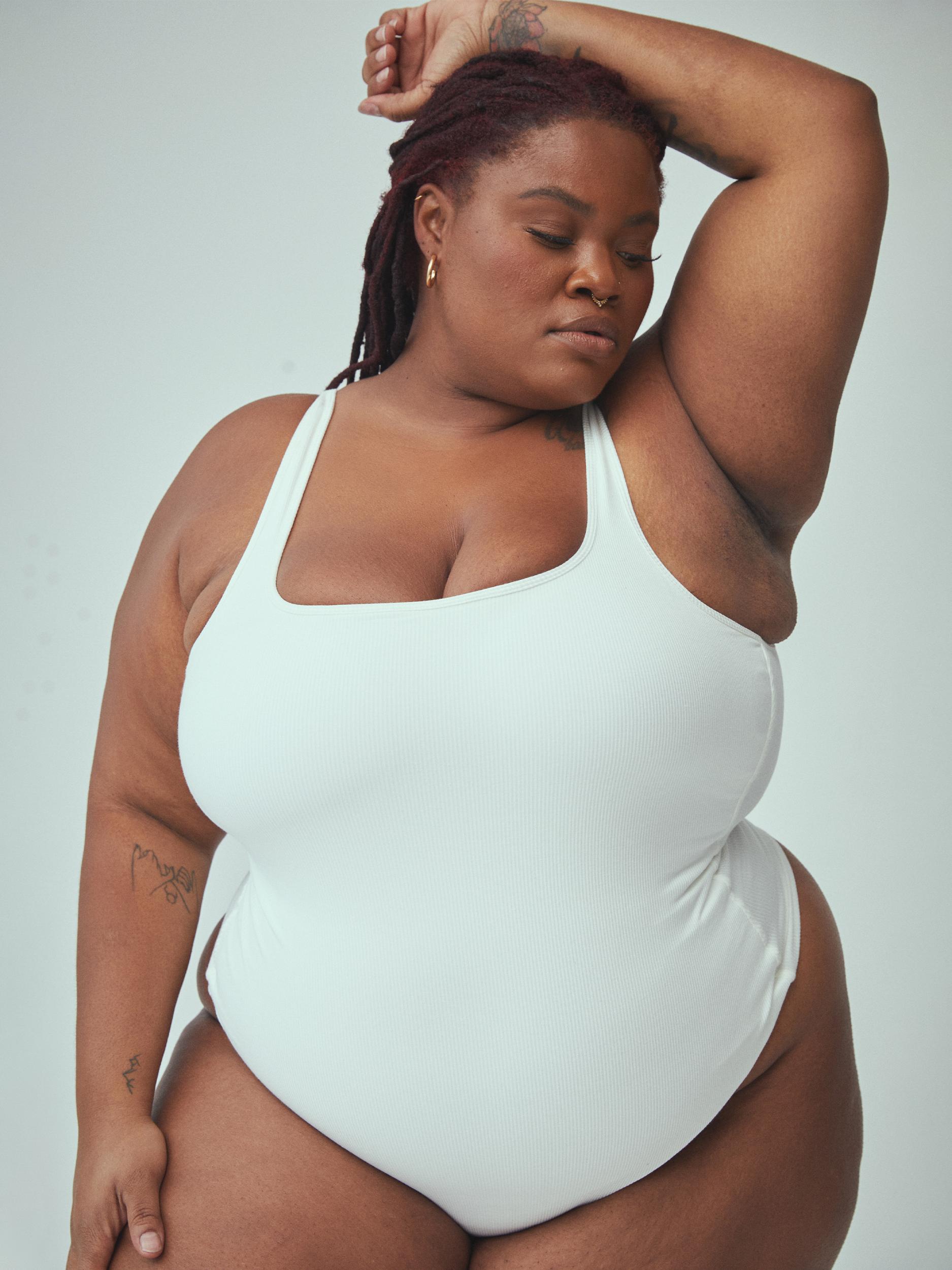 Bamboo Square Neck Tank Bramisuit Product Image