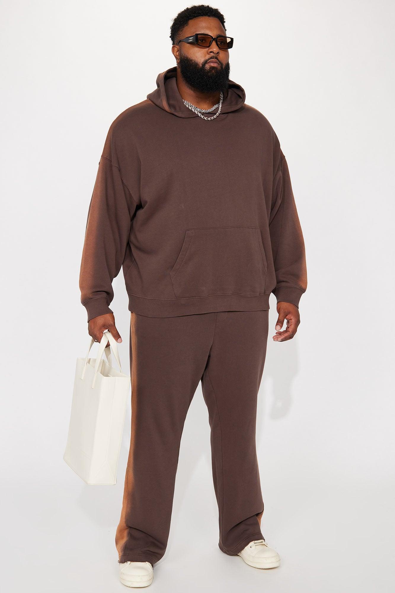 Tyson All You Flared Sweatpants - Brown Product Image