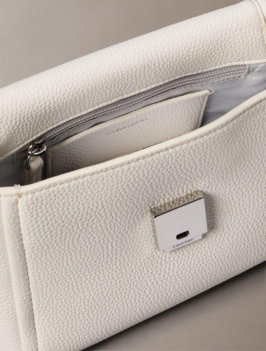 Emblem Logo Hardware Pebble Crossbody Bag Product Image