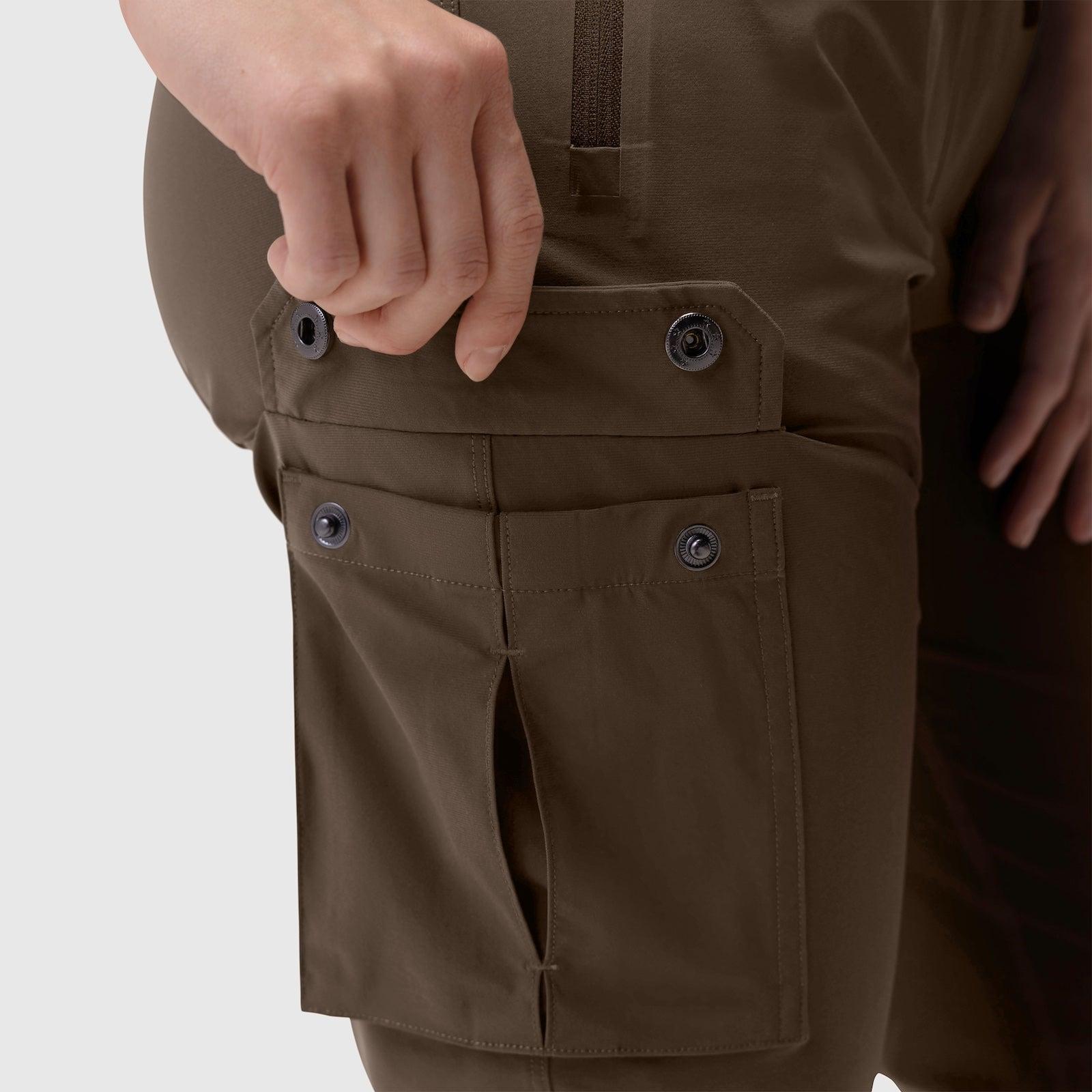 W032. Tetra-Lite® Cargo High Rib Jogger - Dark Earth Product Image