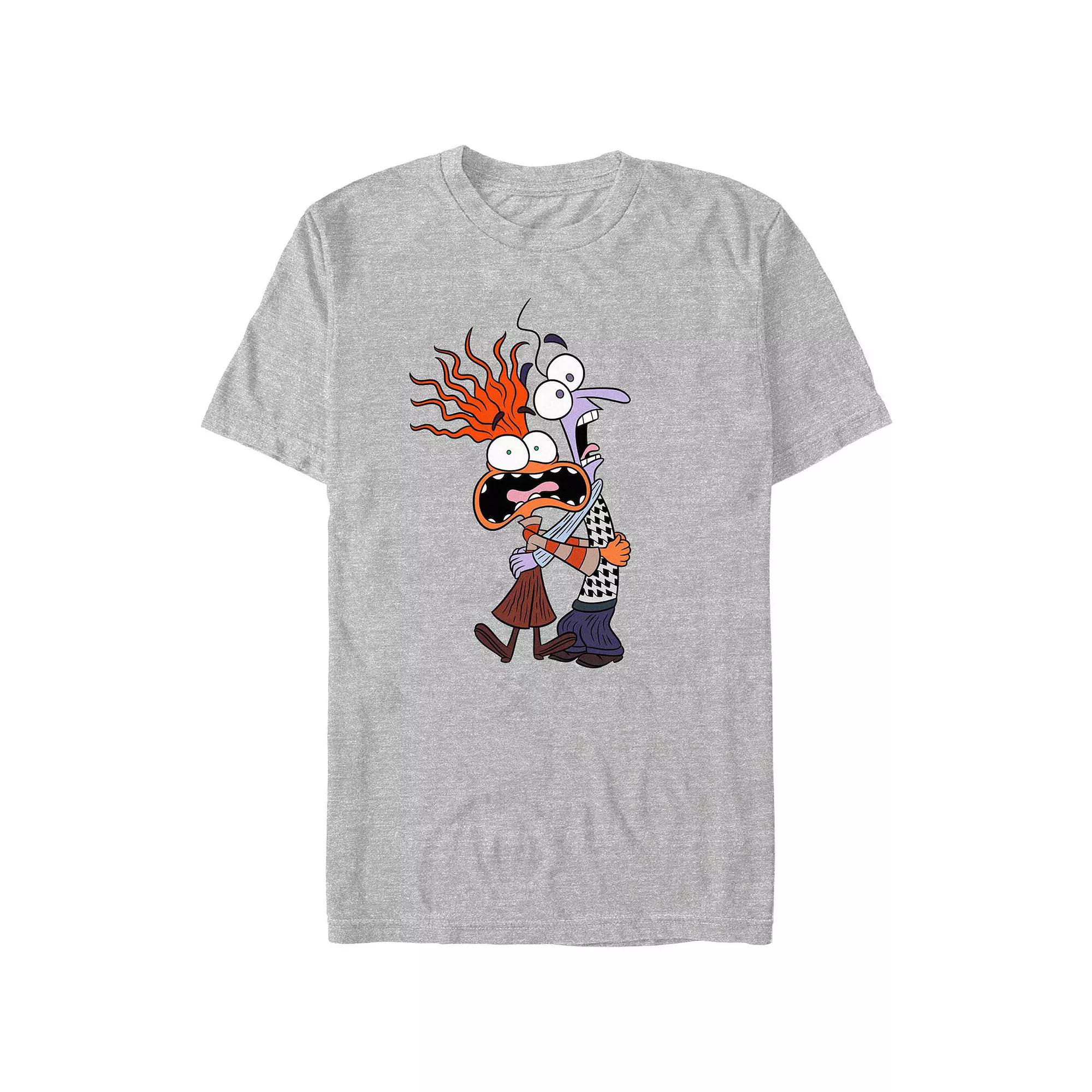 Disney's Inside Out 2 Anxiety Fear Scream Men's Graphic Tee,  Product Image