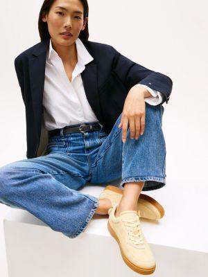 Suede Hilfiger Logo Sneaker Product Image