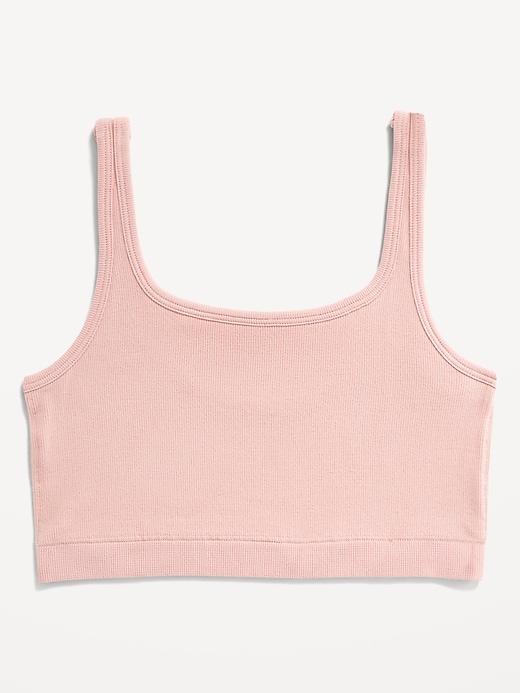 Seamless Ribbed Bralette Product Image