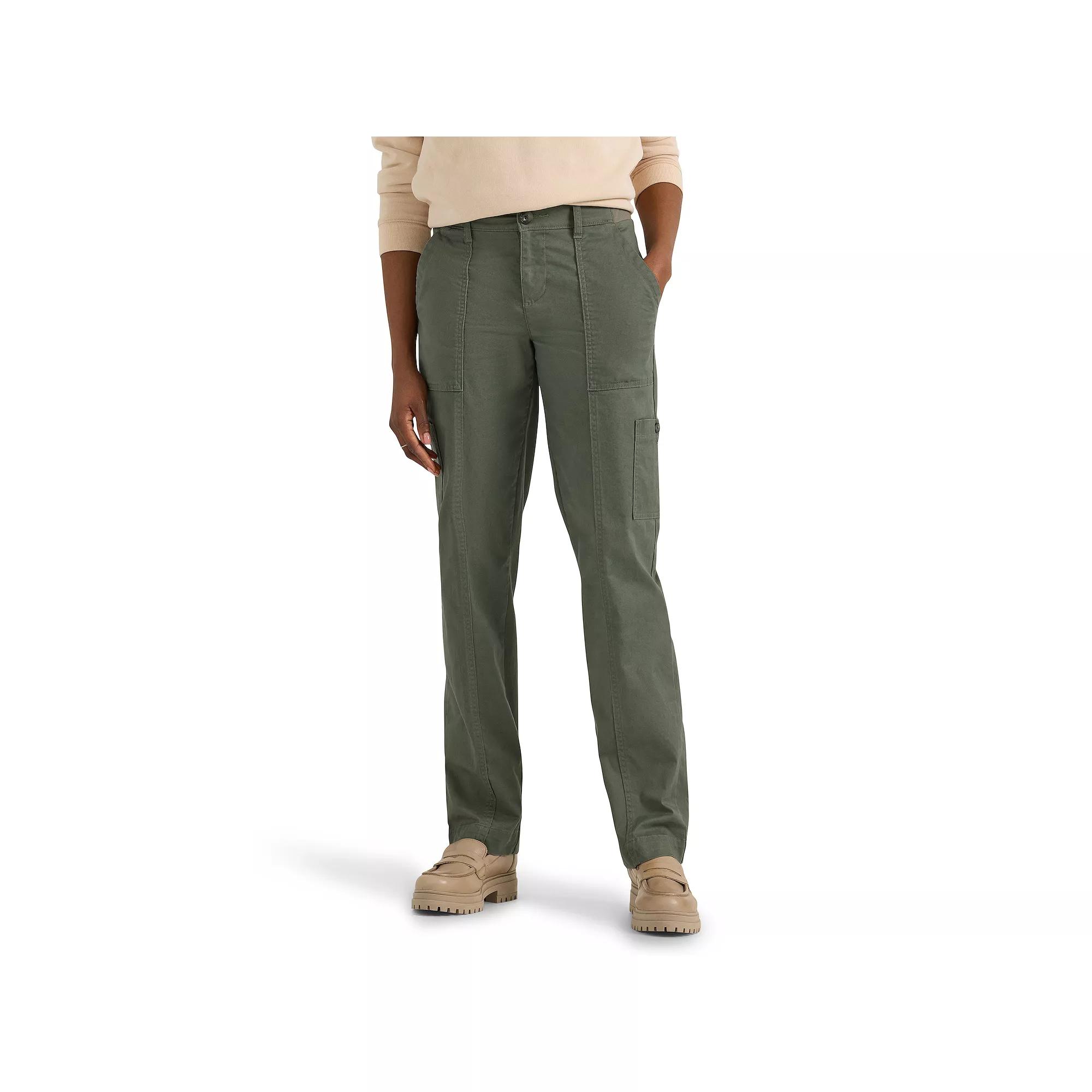 Women's Lee® Ultra Lux Comfort with Flex-To-Go Straight-Leg Utility Pants,  Product Image