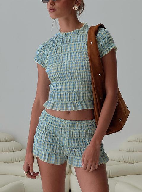 Go Retro Shirred Set Multi Product Image