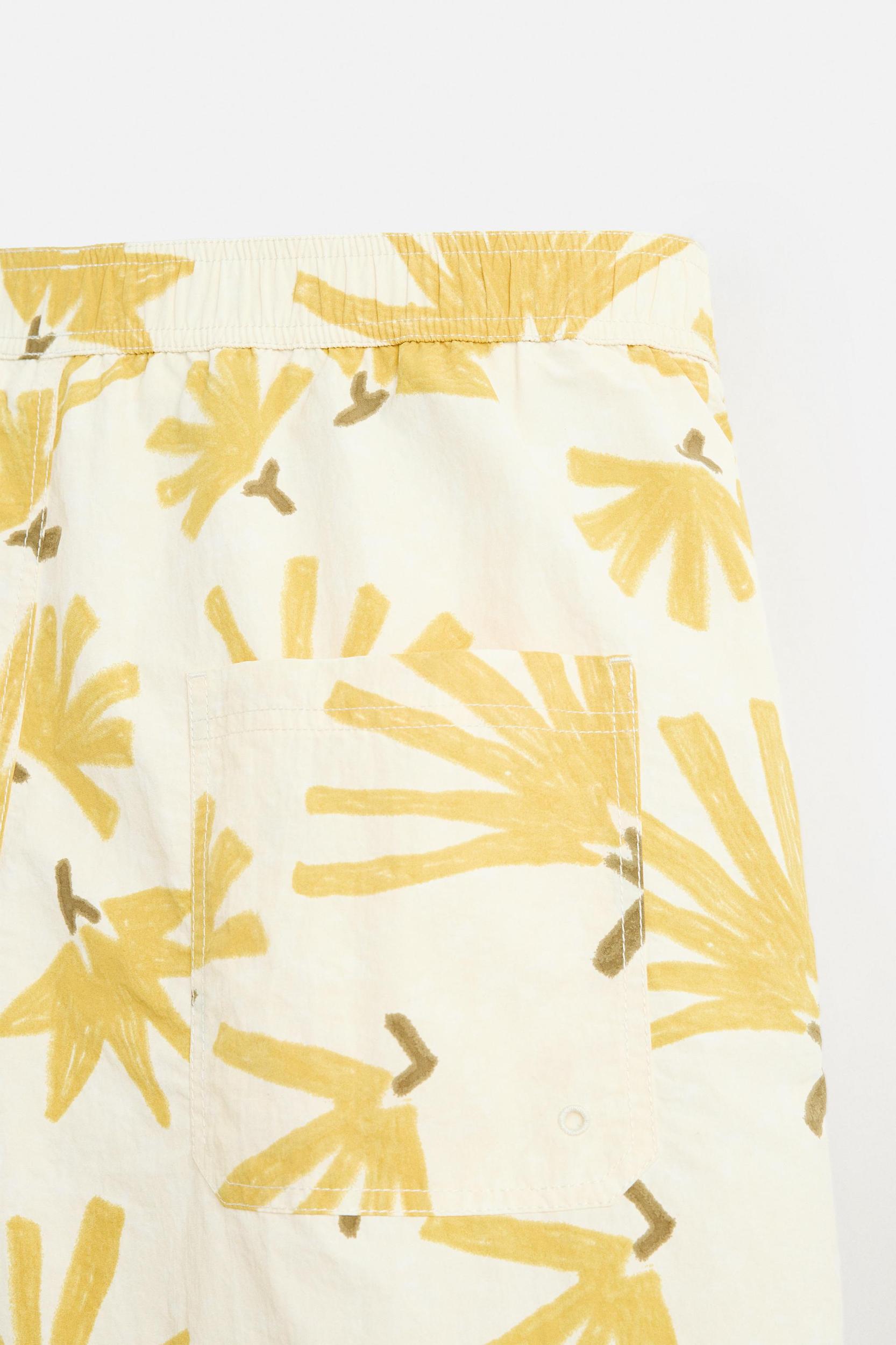 FLORAL PRINT LONG SWIMSUIT Product Image