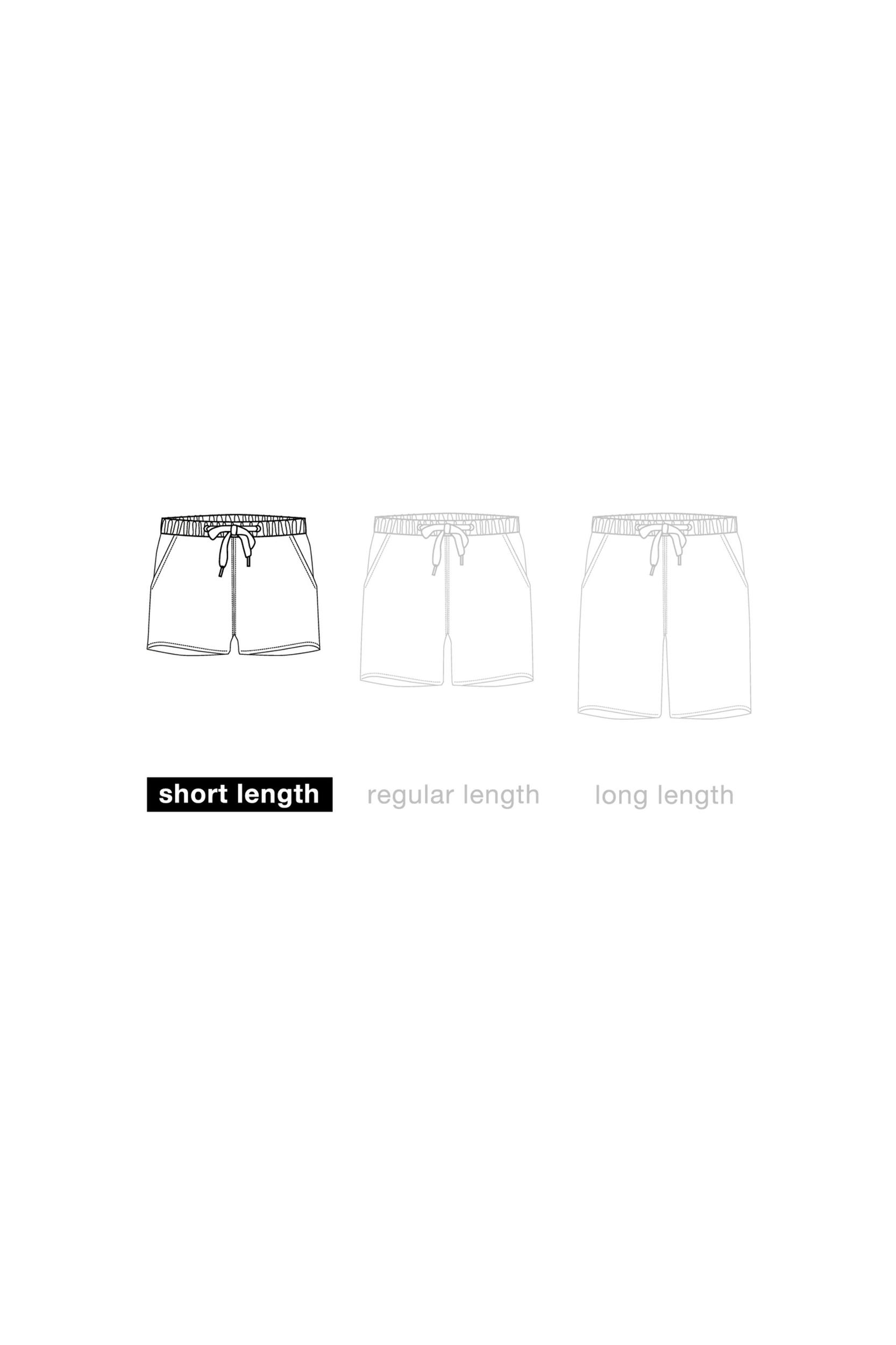 SHORT STRUCTURED SWIMSUIT Product Image