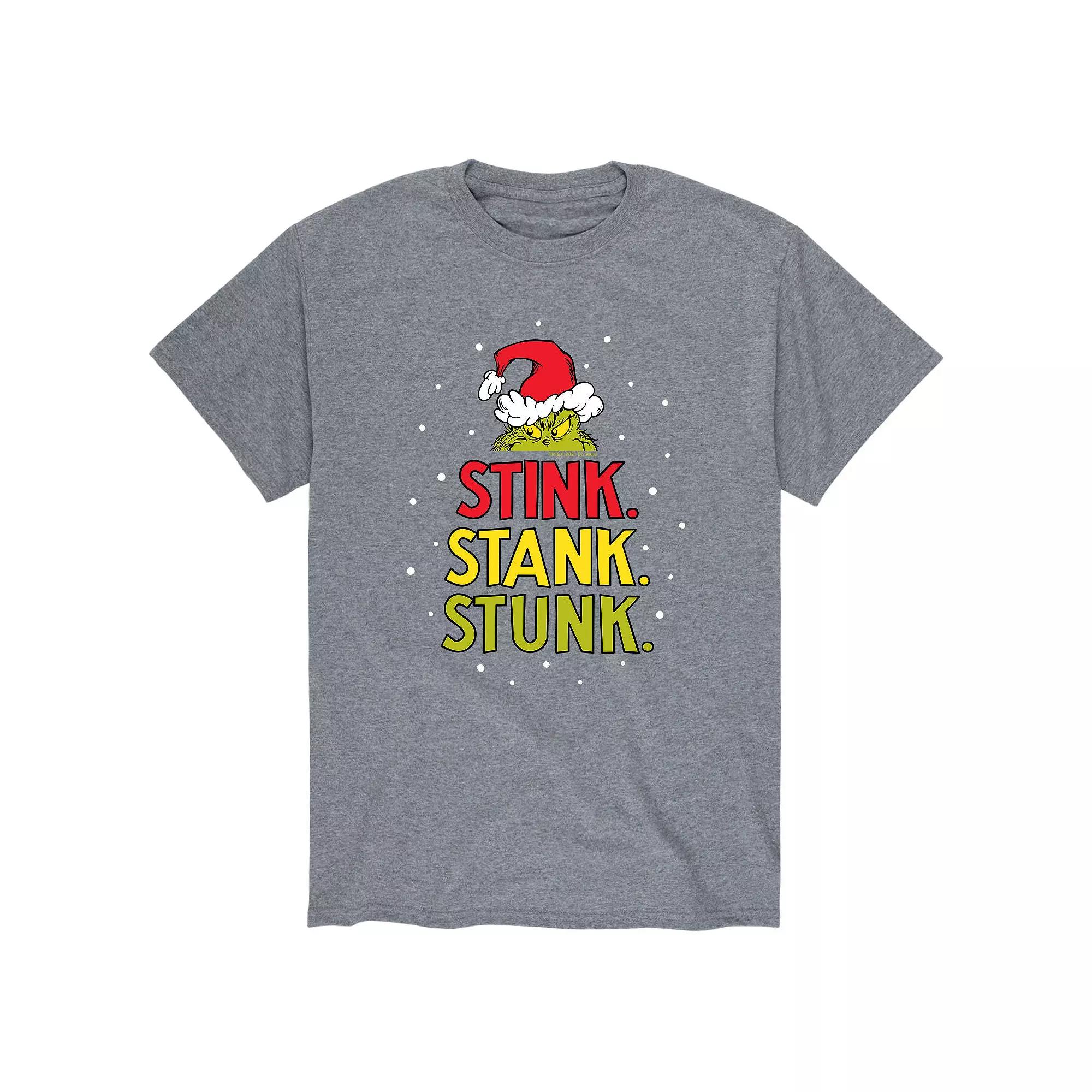 Men's Dr. Seuss The Grinch "Stink Stank Stunk" Tee,  Product Image
