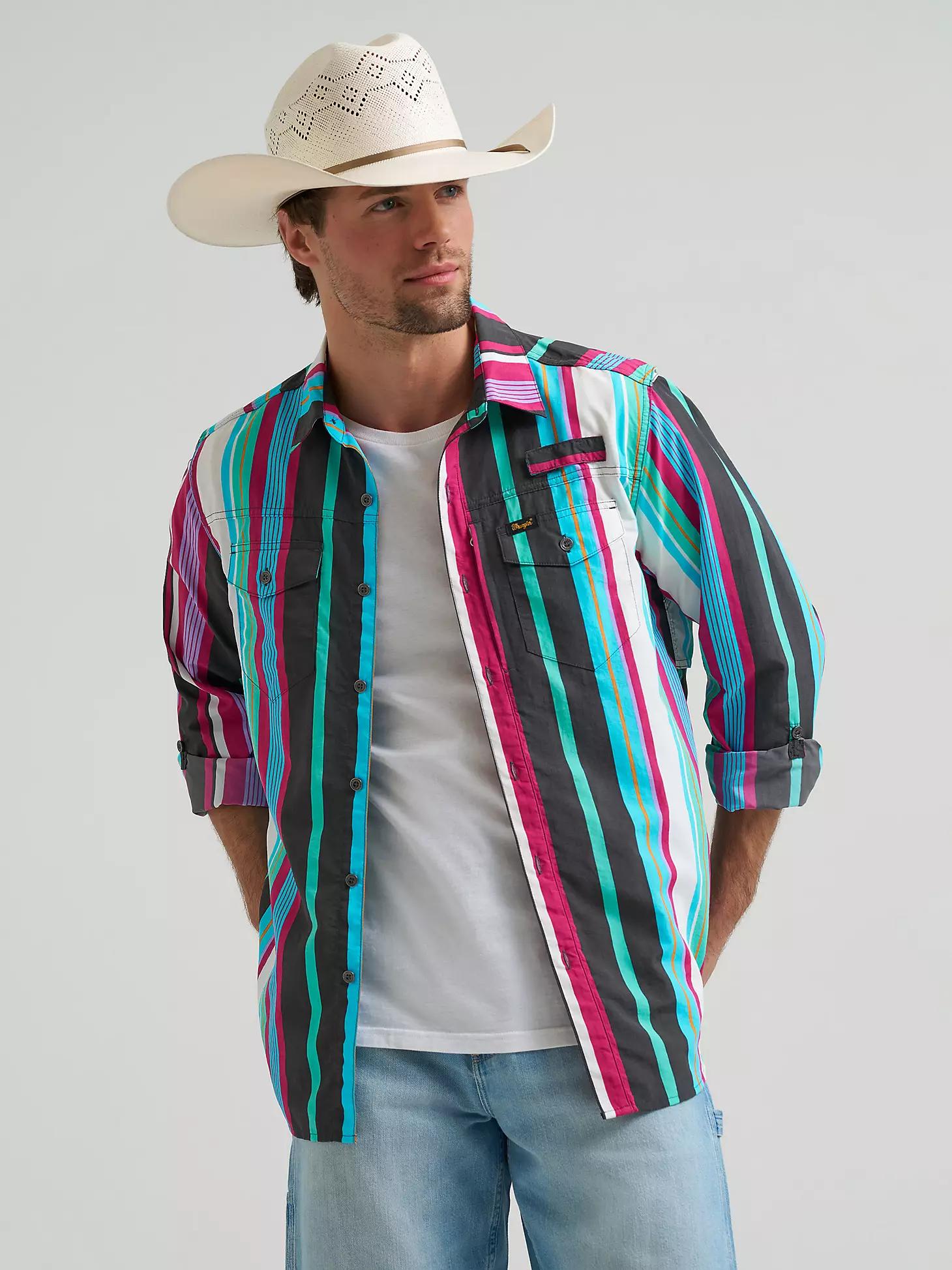 Chaco x Wrangler Brushpopper Outdoor Performance Shirt | Men's SHIRTS | Wrangler® Product Image