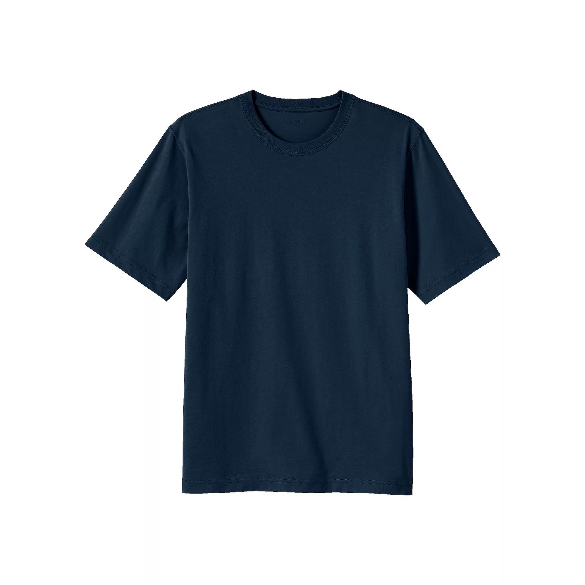 Men's Lands' End Super-T Short Sleeve T-Shirt,  Product Image