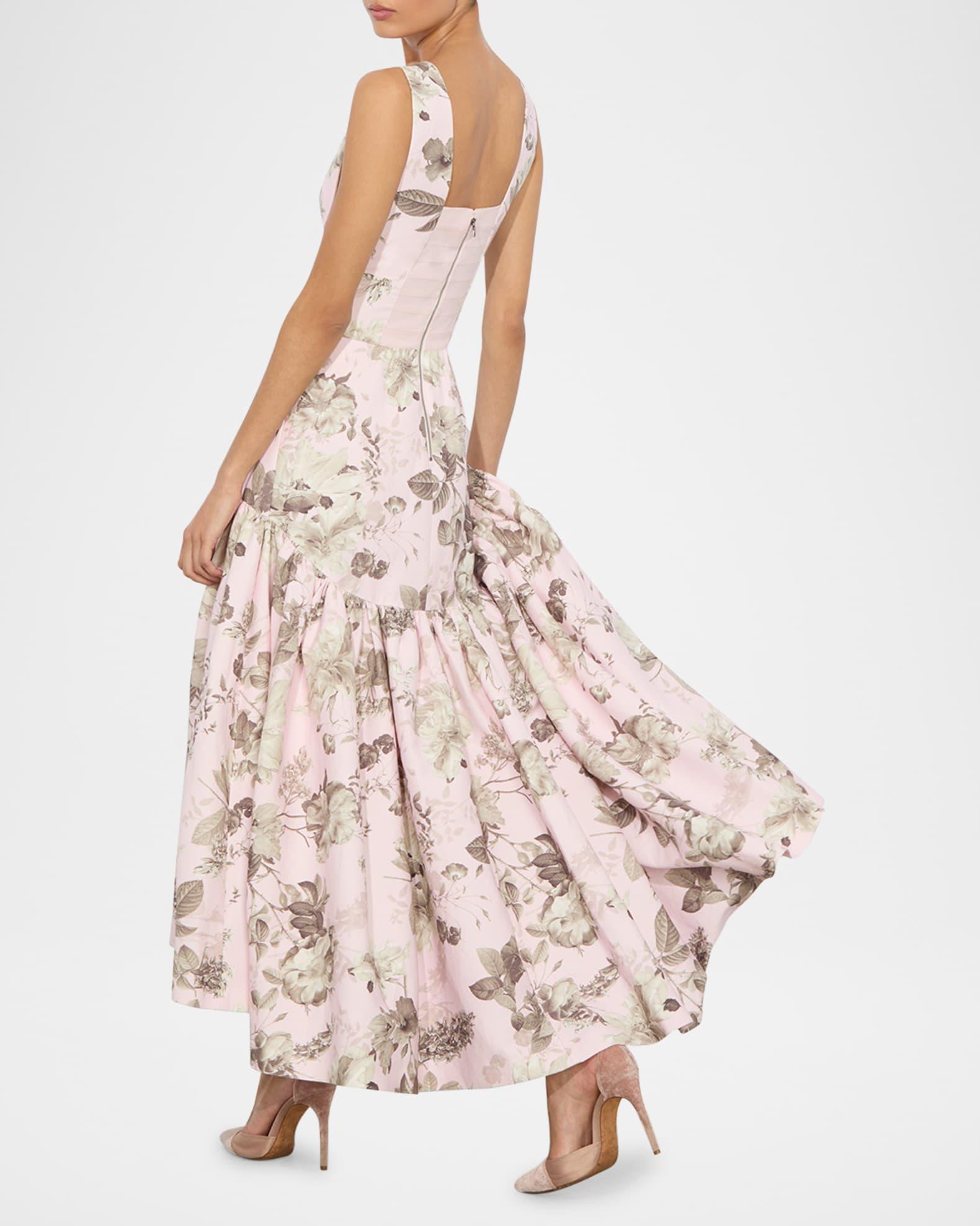 Lila Structured Midi Dress Product Image