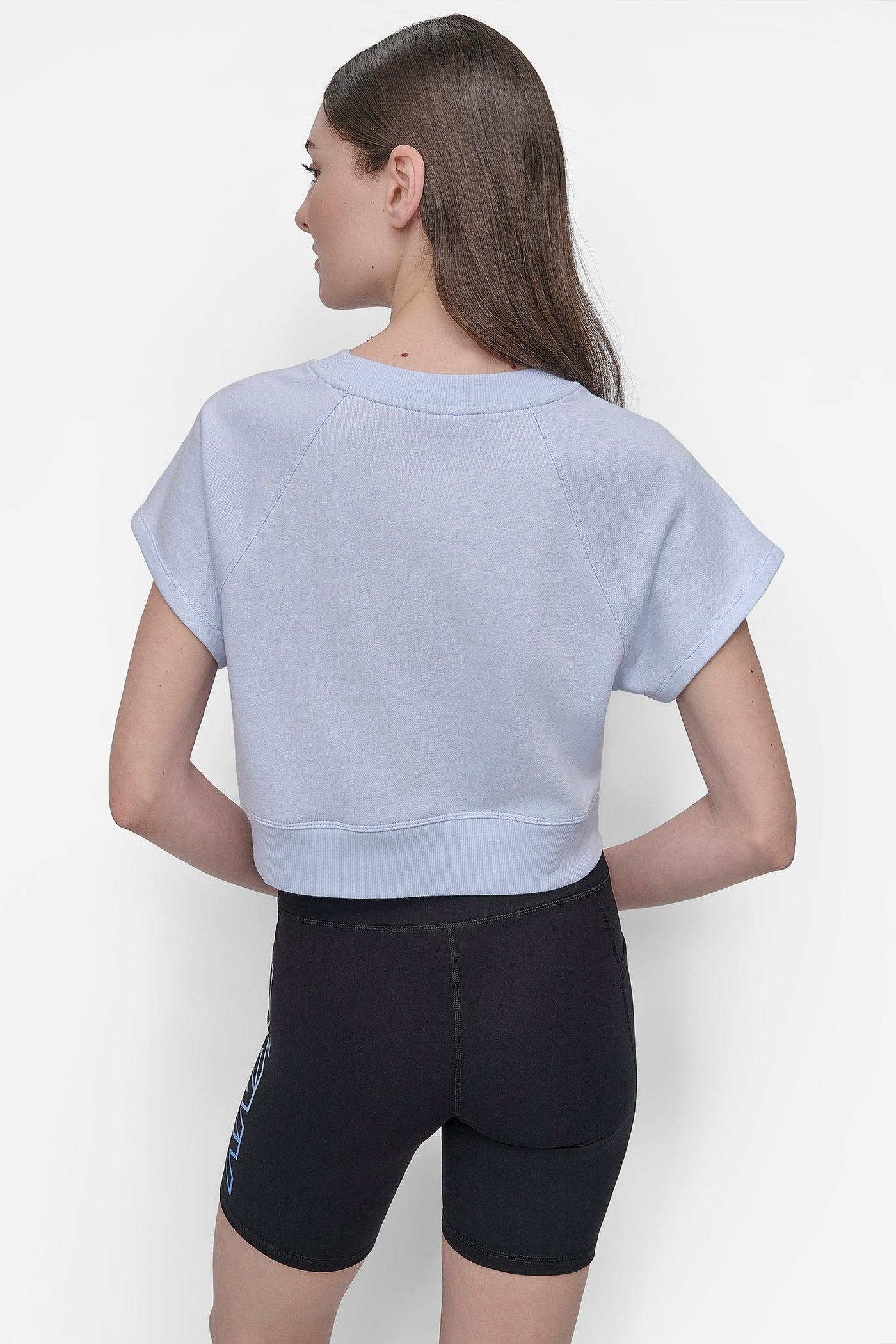 LOGO SHORT SLEEVE CROPPED PULLOVER Product Image
