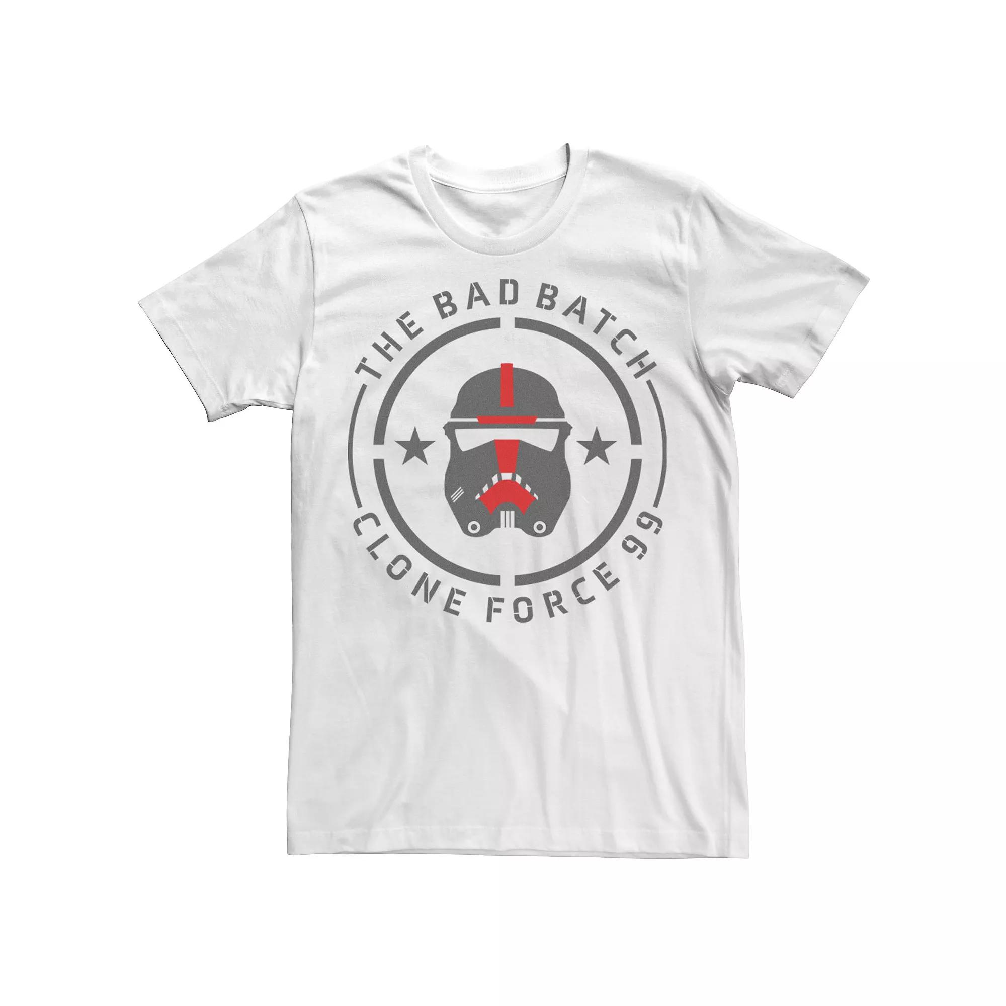Men's Star Wars The Bad Batch Clone Force 99 Stamp Tee,  Product Image