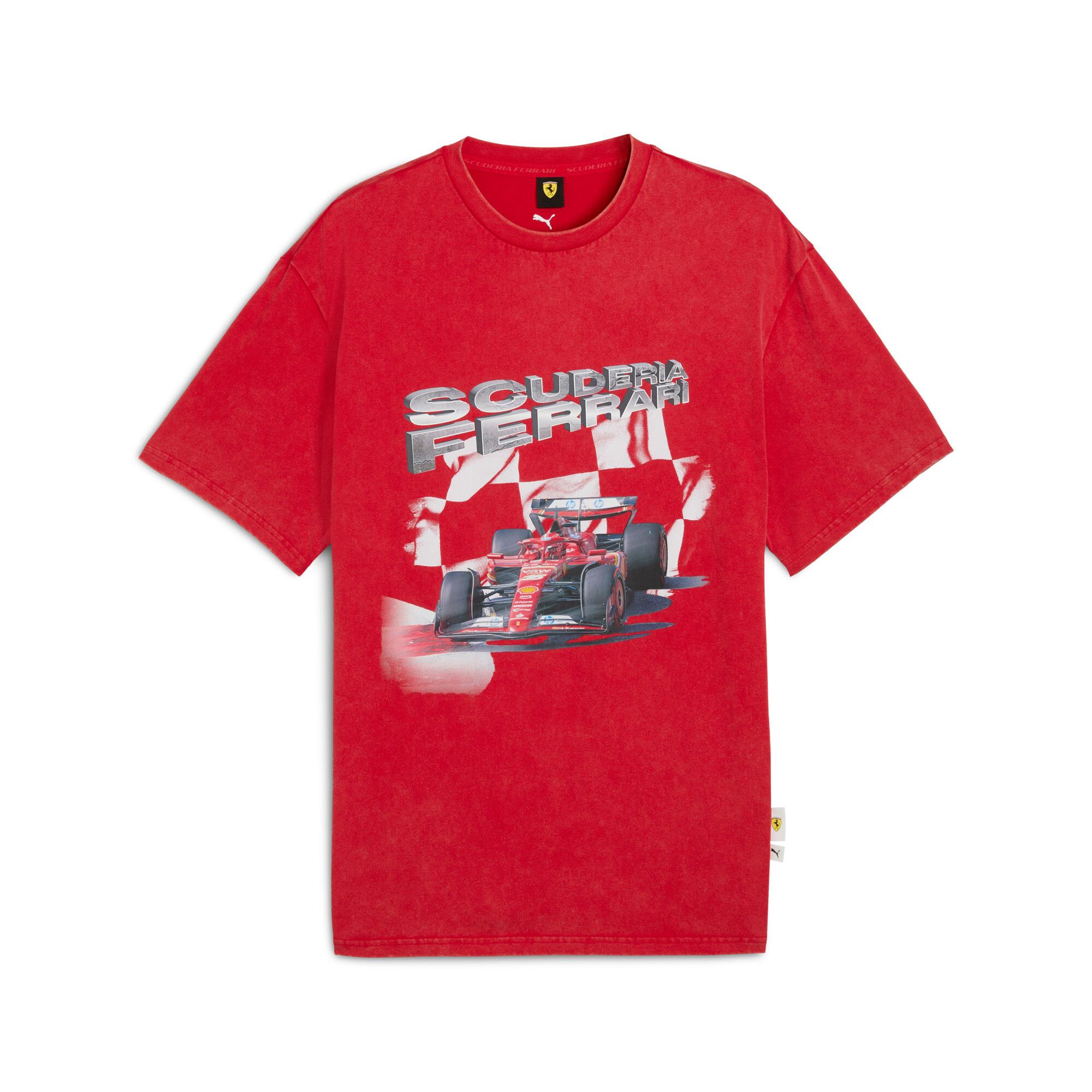 PUMA Scuderia Ferrari Men's Graphic T-Shirt Product Image