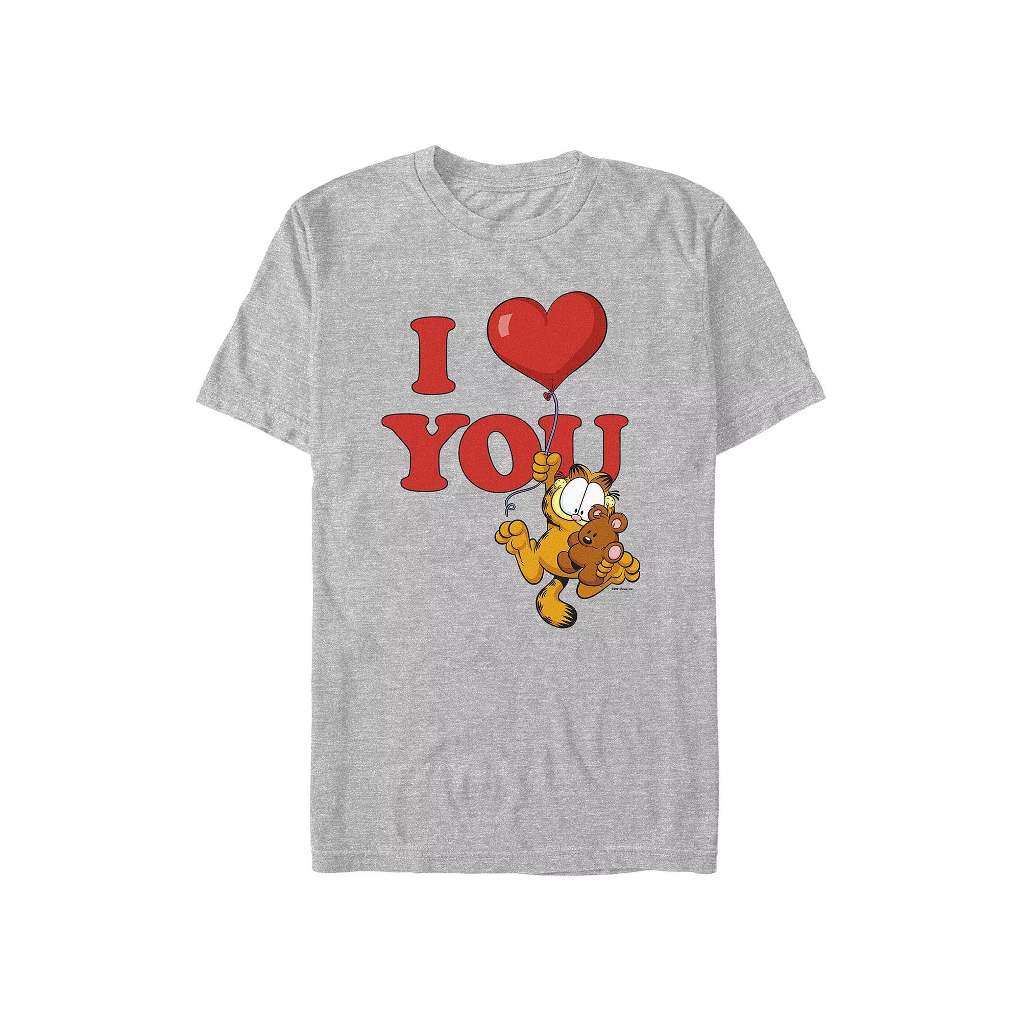 Men's Garfield I Love You Graphic Tee,  Product Image