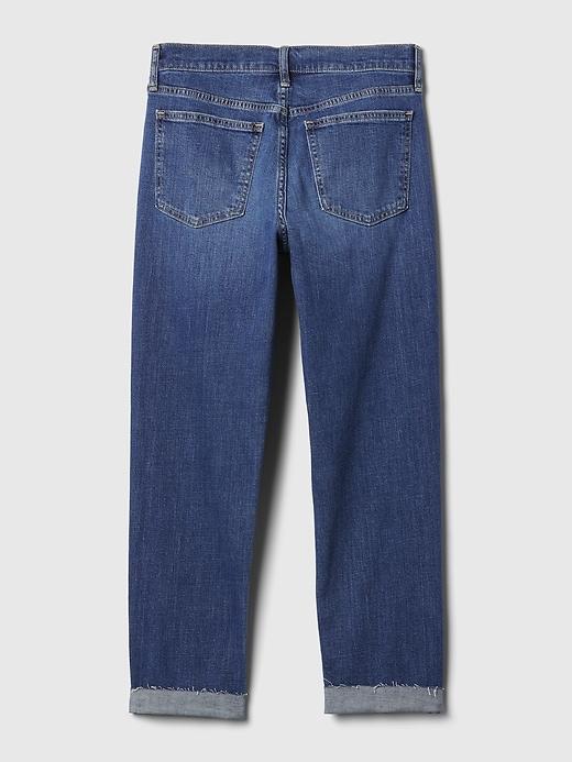 Mid Rise Girlfriend Jeans Product Image