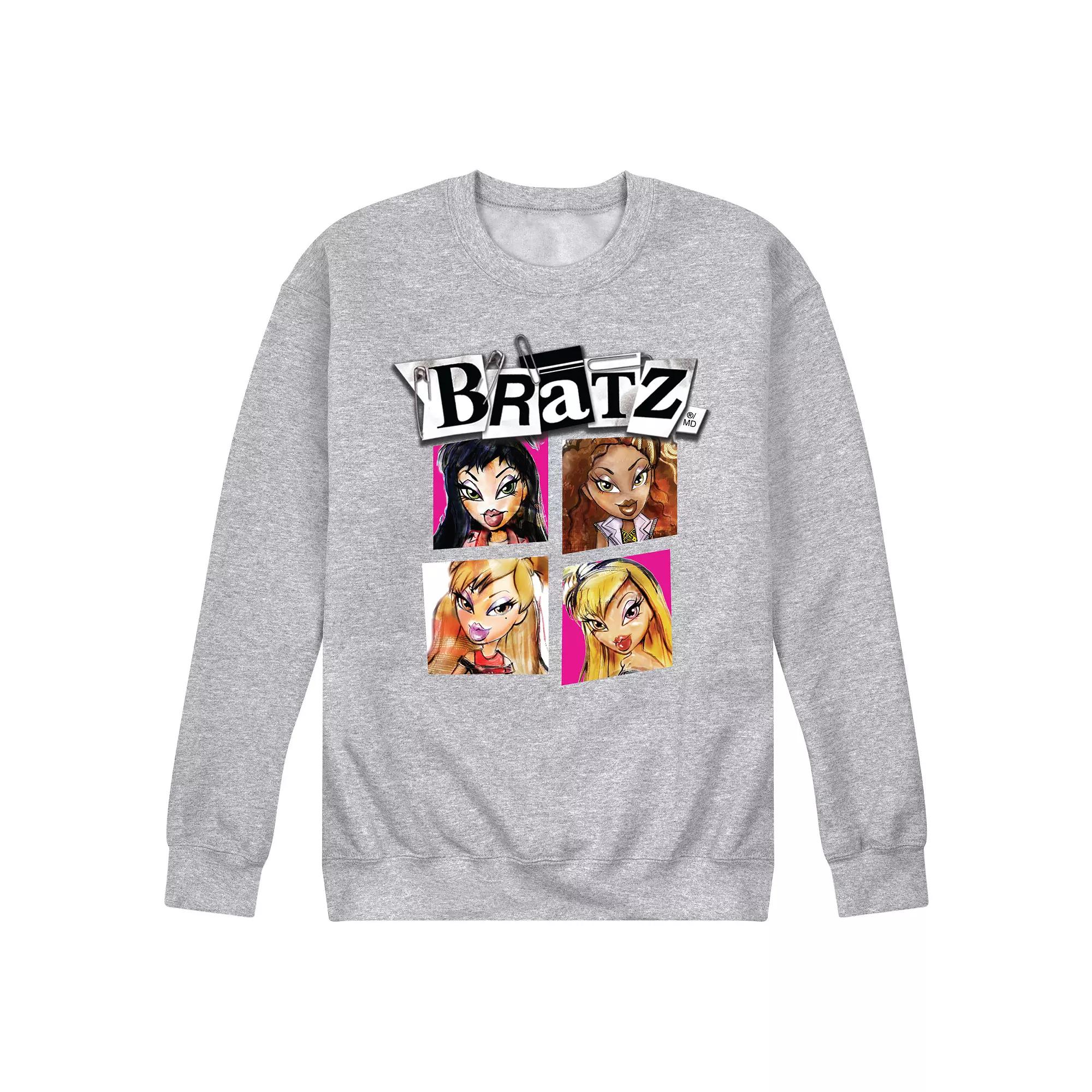 Men's Bratz Grid Fleece Sweatshirt,  Product Image
