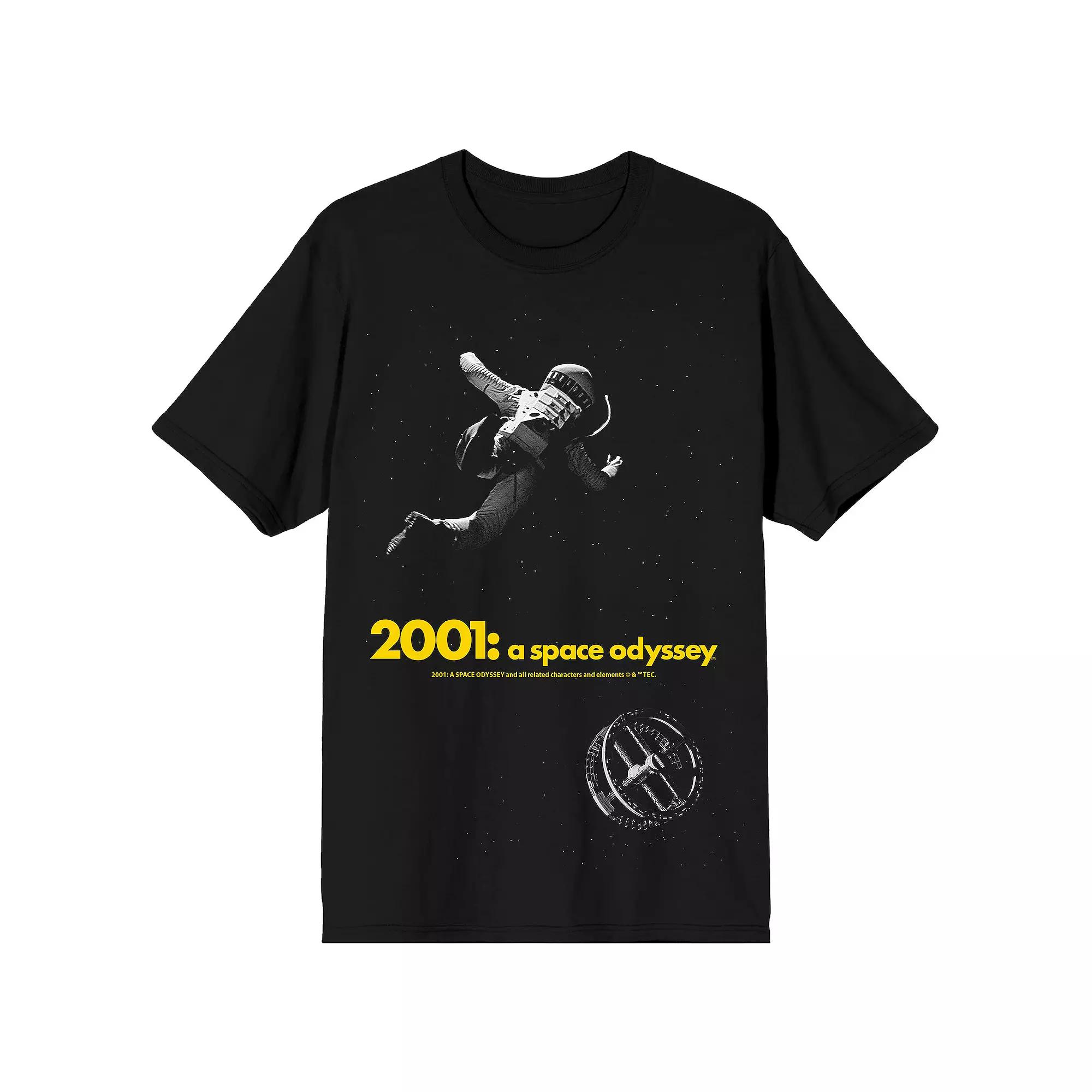 Men's 2001 A Space Odyssey Screenshot Collage Art Graphic Tee,  Product Image