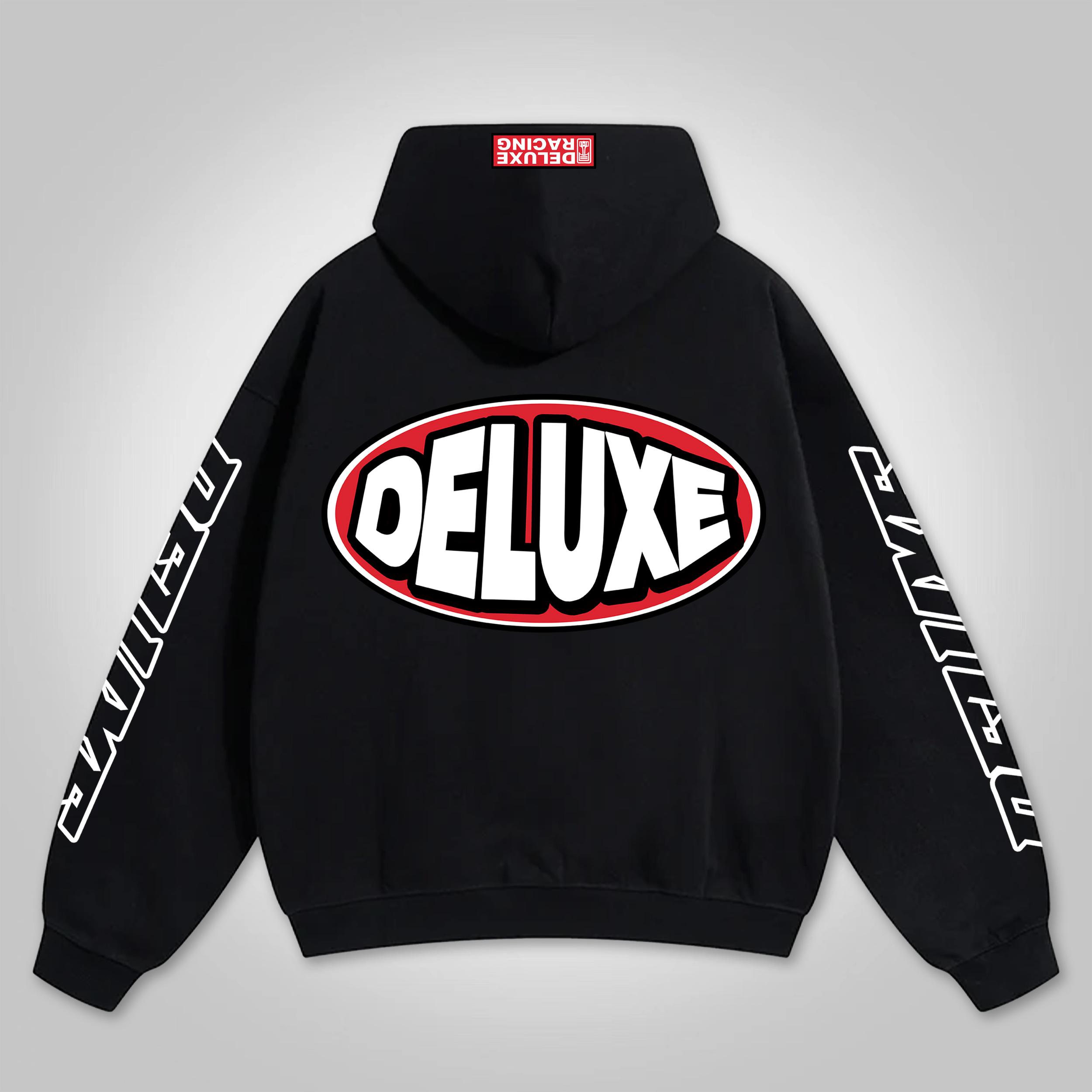 Vintage Deluxe Graphic Hip Hop Oversized Zip Up Hoodie Product Image