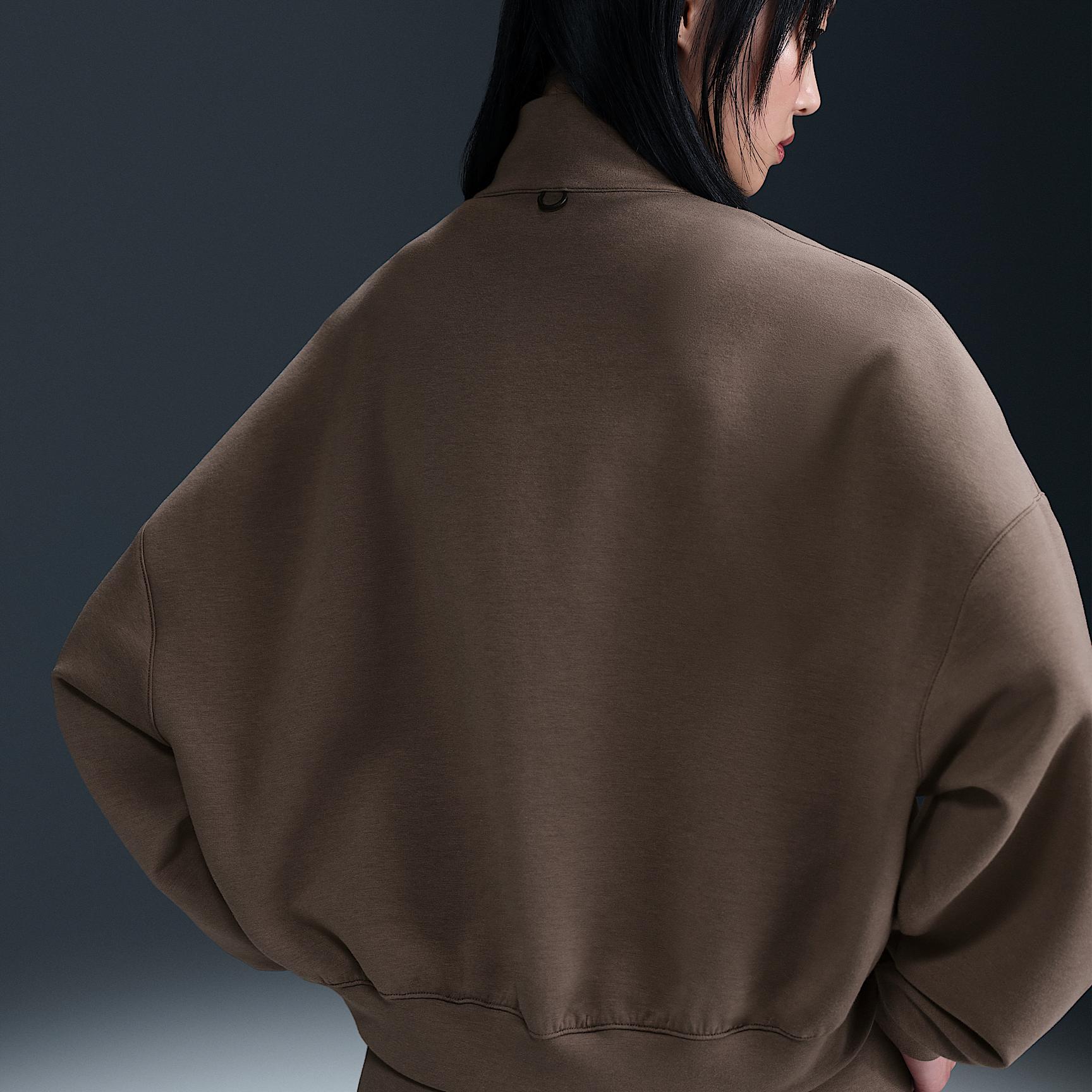 Nike Womens 24.7 ImpossiblySoft Dri-FIT Oversized 1/2-Zip Top | HQ8188-104 Product Image