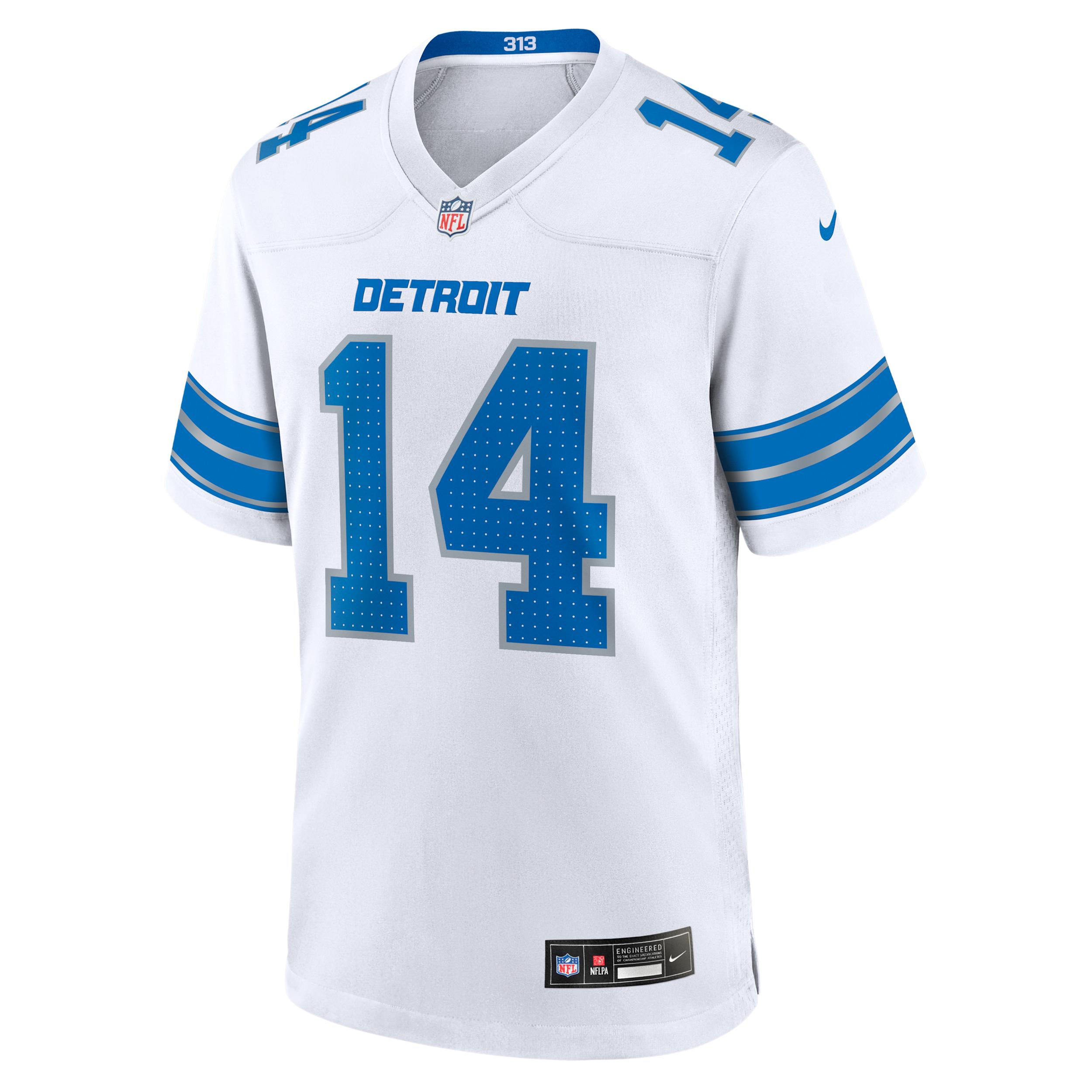Amon-Ra St. Brown Detroit Lions Nike Mens NFL Game Football Jersey | 67NM0B9P9JF-DE3 Product Image