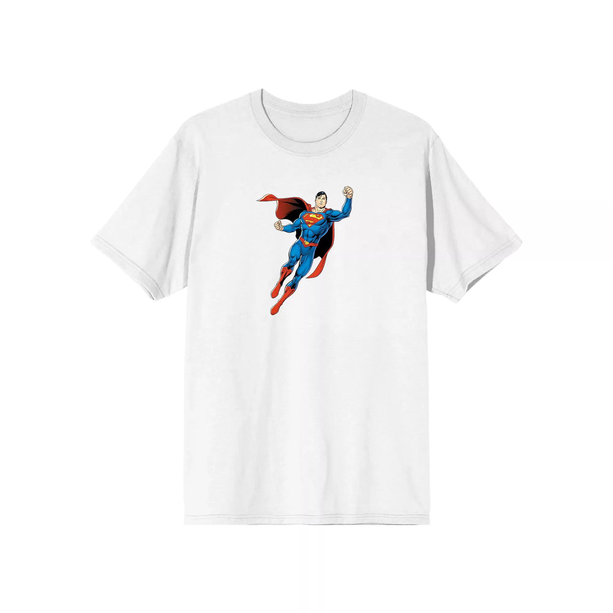 Men's Superman Superhero Power Pose Tee,  Product Image