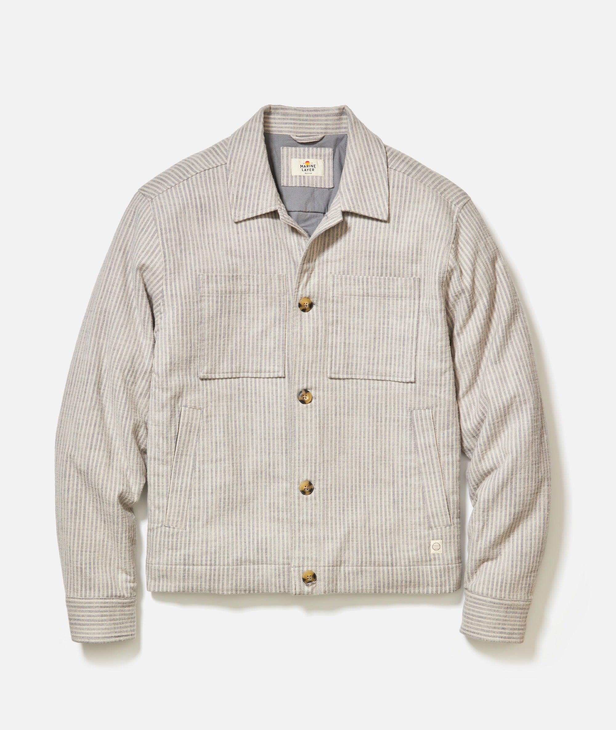 Insulated Flannel Overshirt Product Image