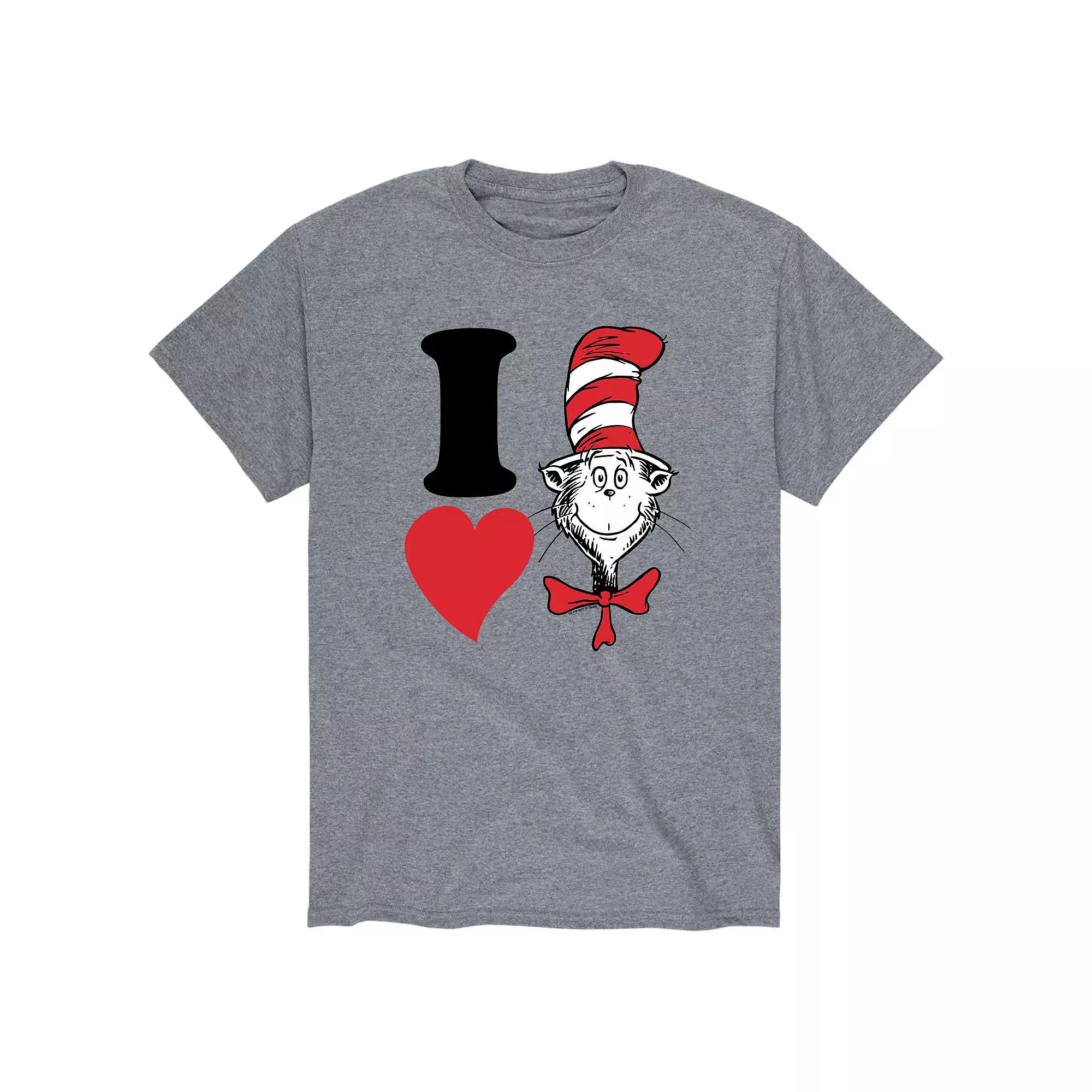Men's Dr. Seuss I Love The Cat Product Image