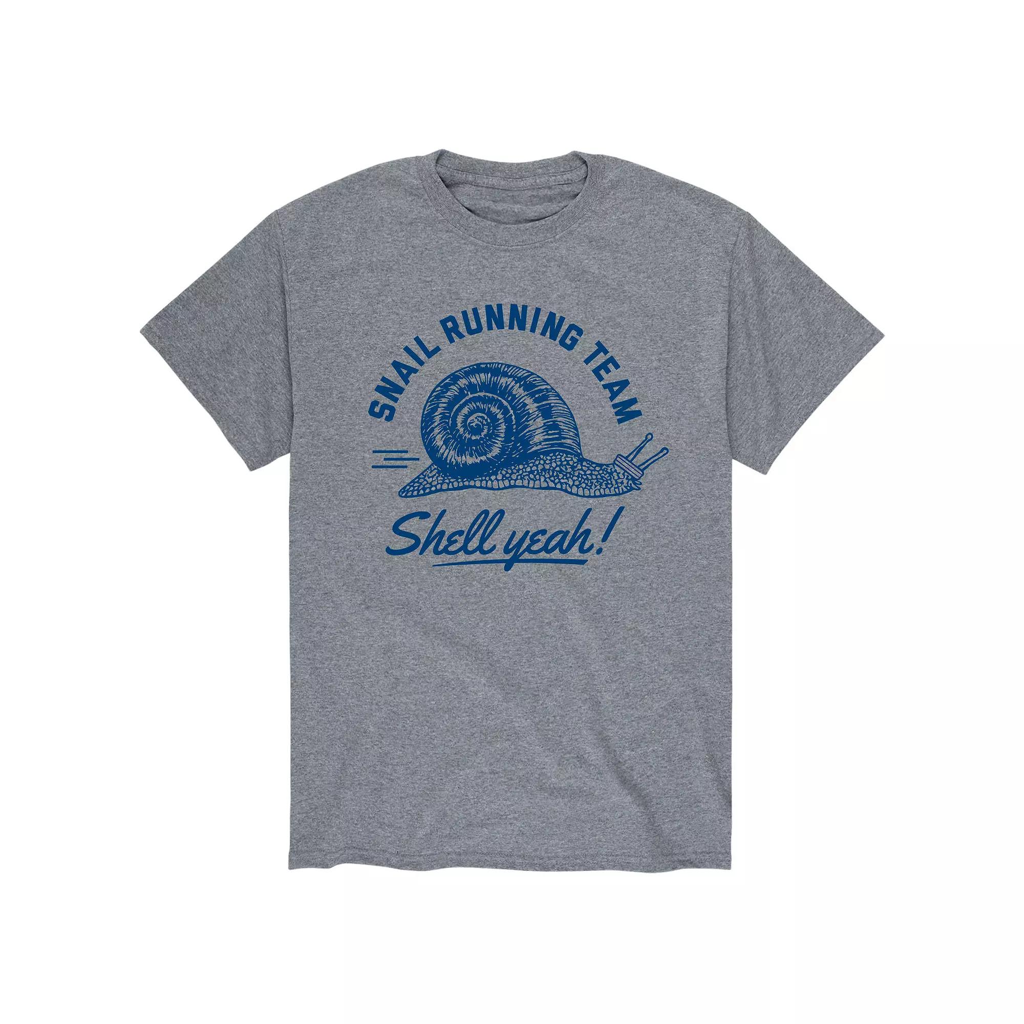 Men's Snail running Team Tee,  Product Image