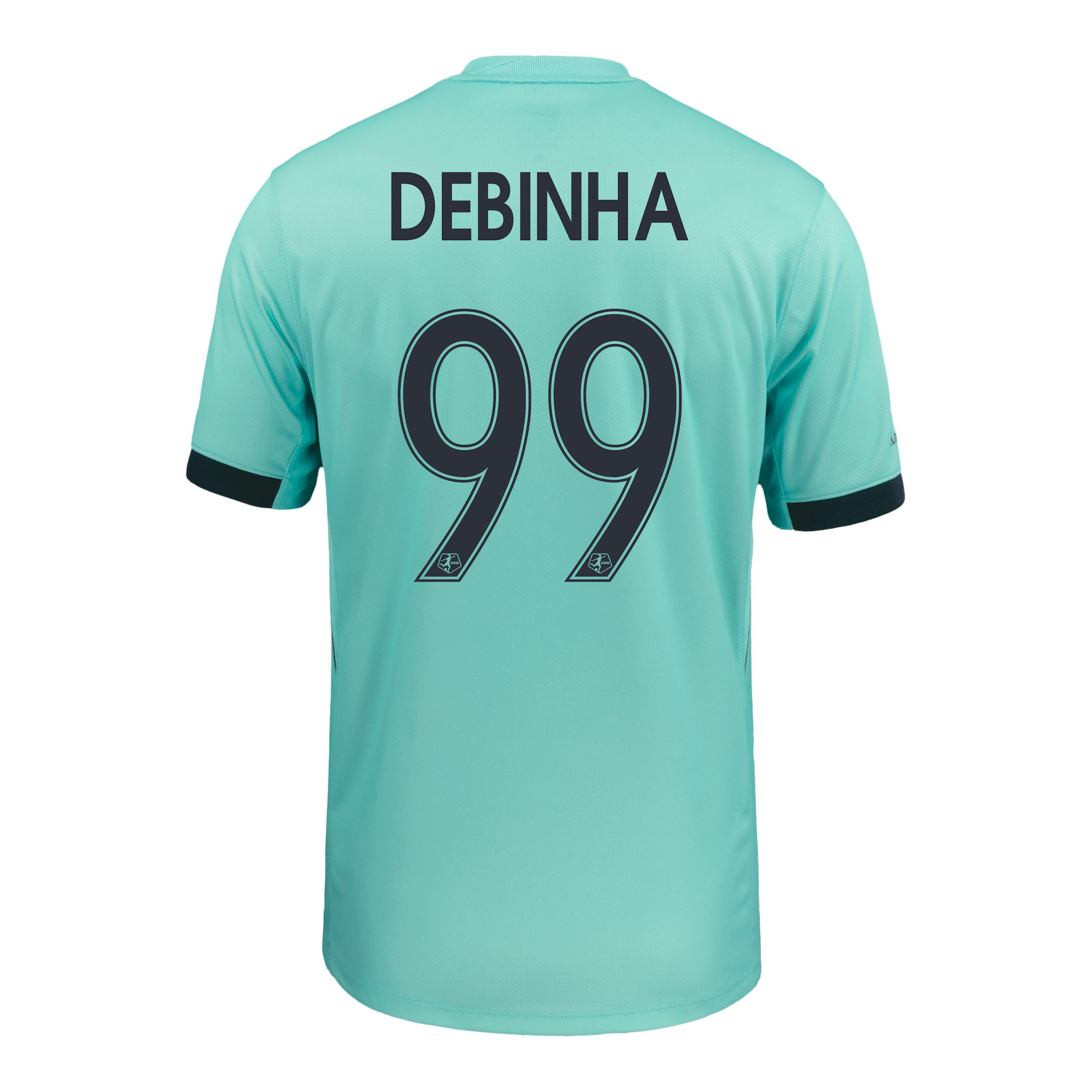 Debinha de Oliveira KC Current 2025 Stadium Away Nike Mens Dri-FIT NWSL Replica Jersey | P35556KCDO-HYT Product Image