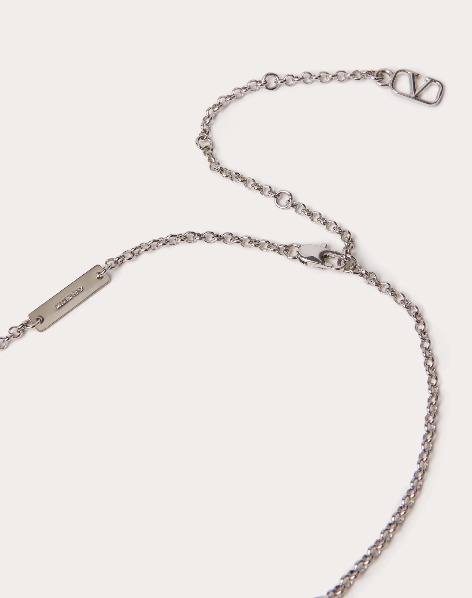 Vlogo Signature Metal Necklace Product Image
