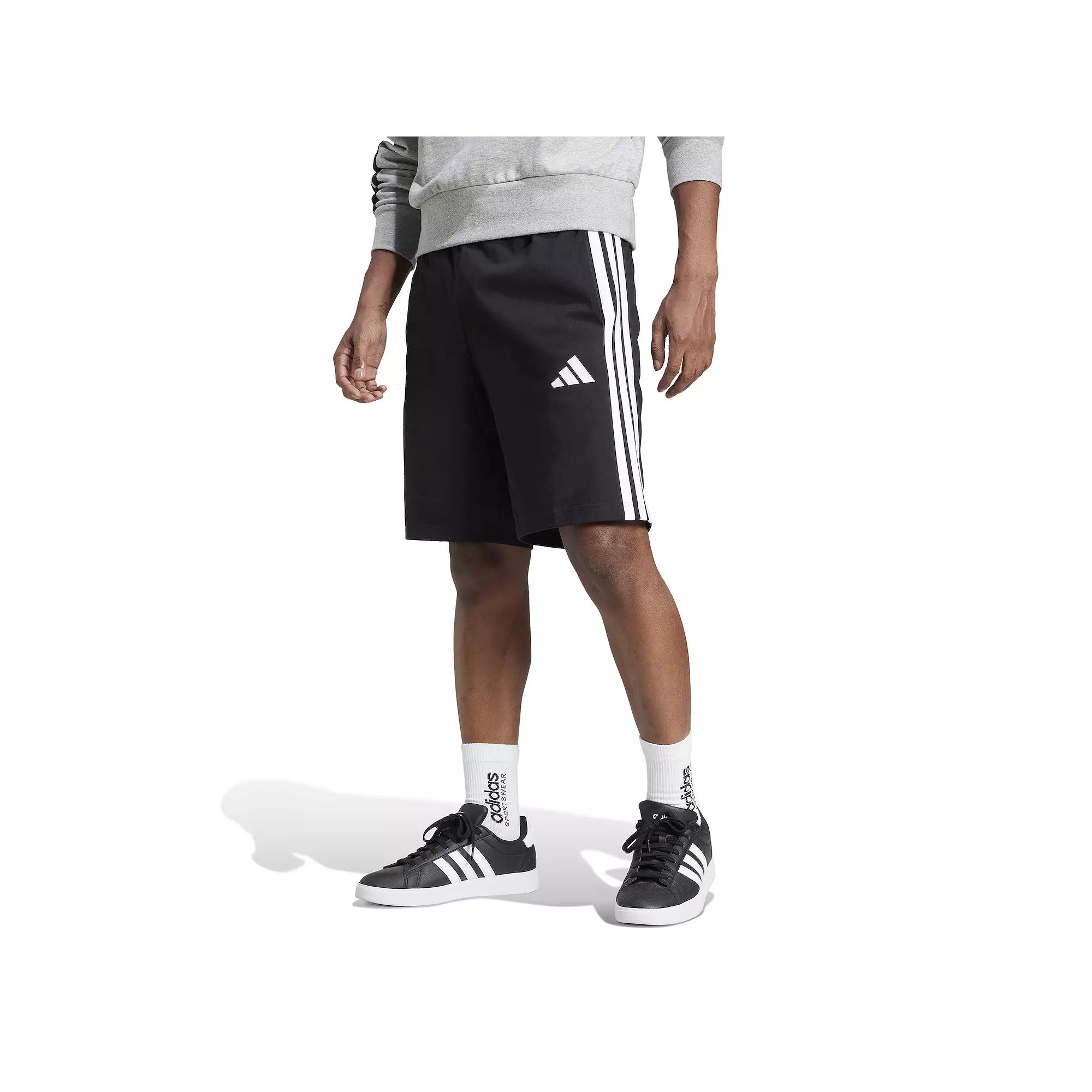 Men's adidas Essentials 3-Stripes Single Jersey Sportswear Shorts,  Product Image