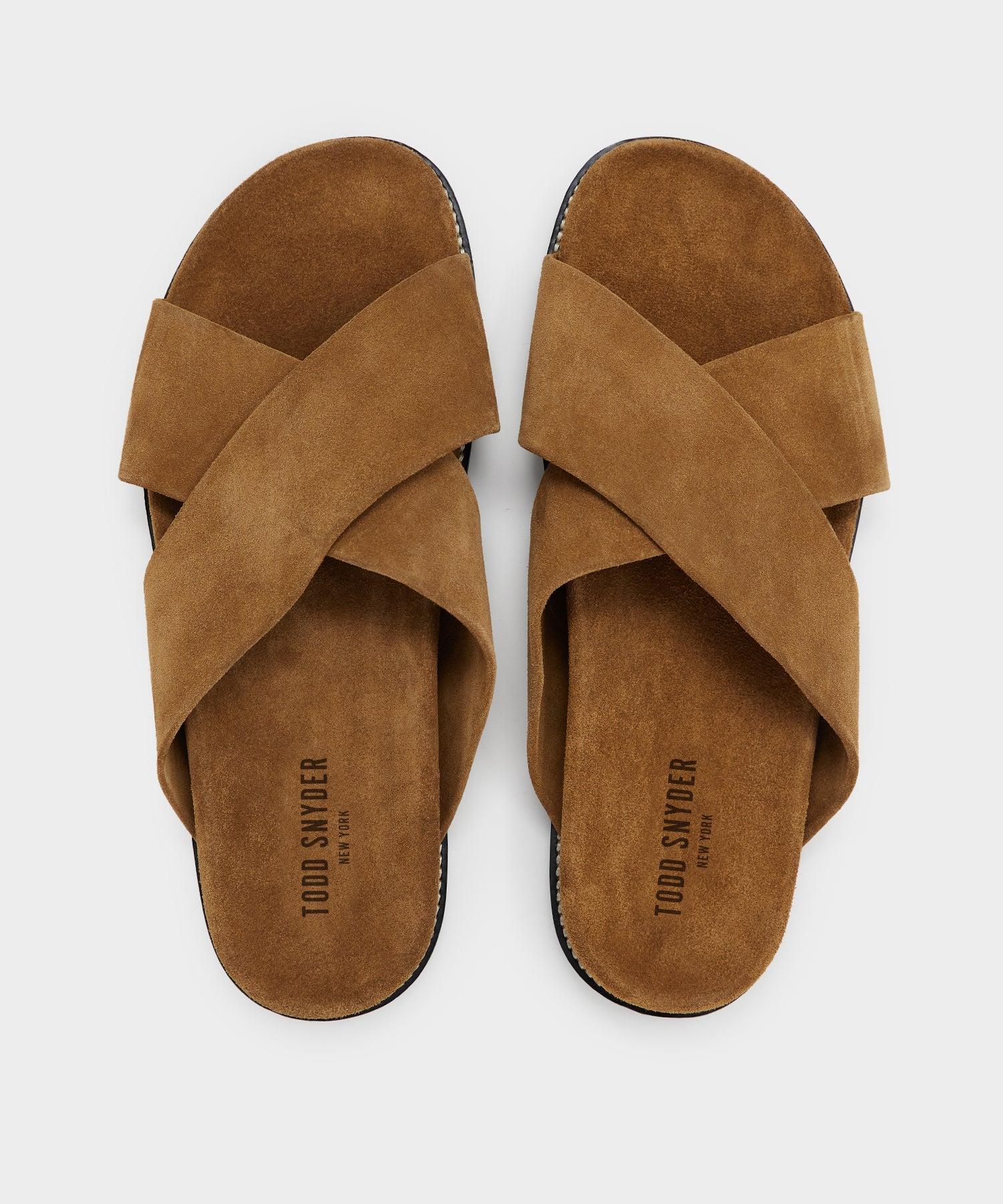 Nomad Suede Crossover Sandal Product Image