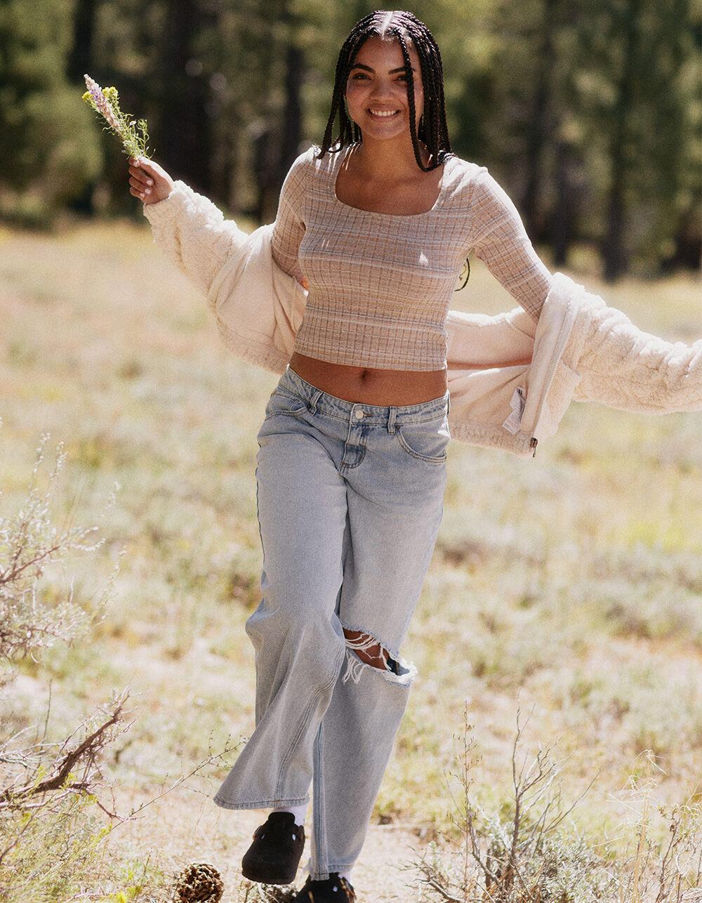 BILLABONG So Be It Womens Square Neck Top - MULTI Product Image