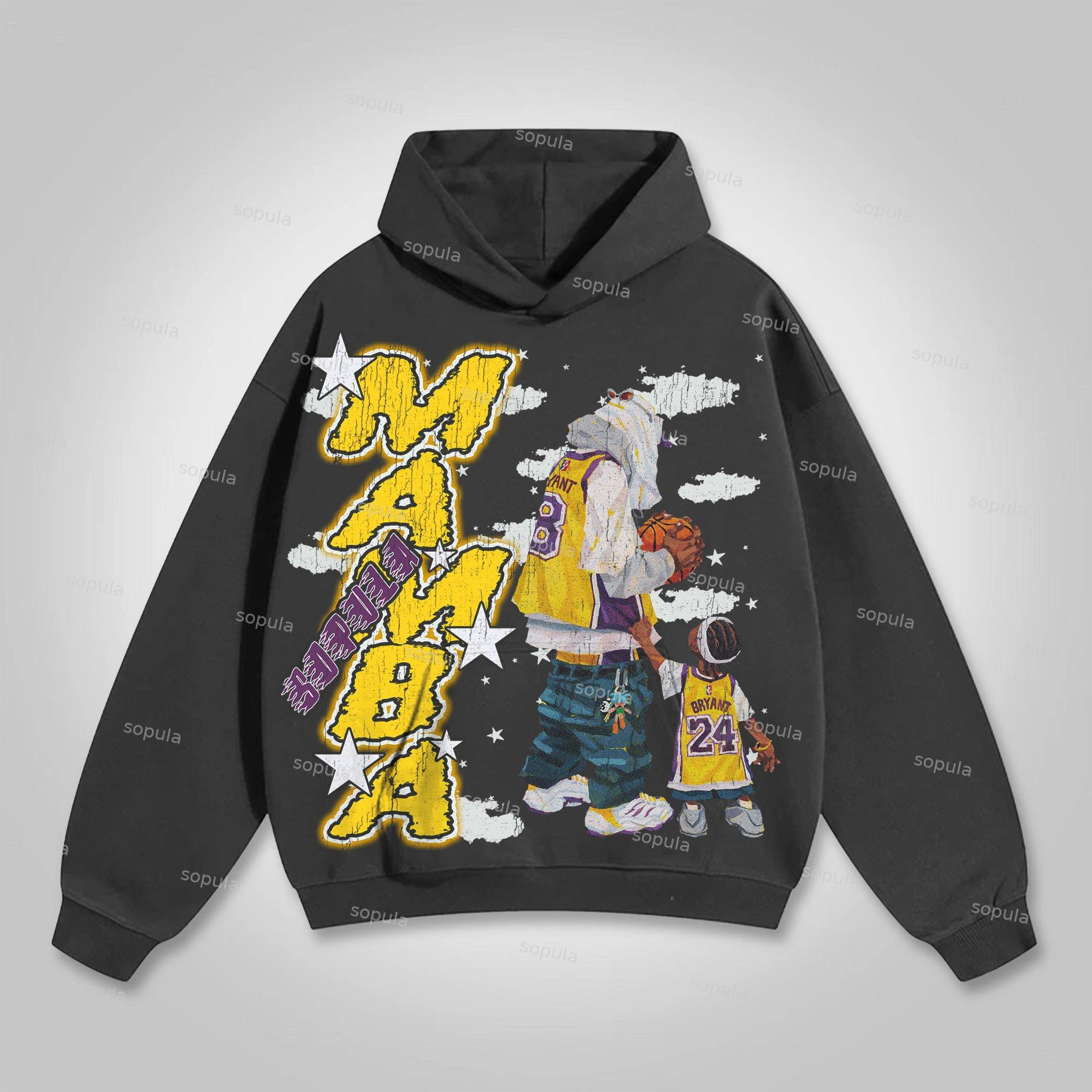 Sopula Mamba Never Fades Graphic Print Hoodie Product Image
