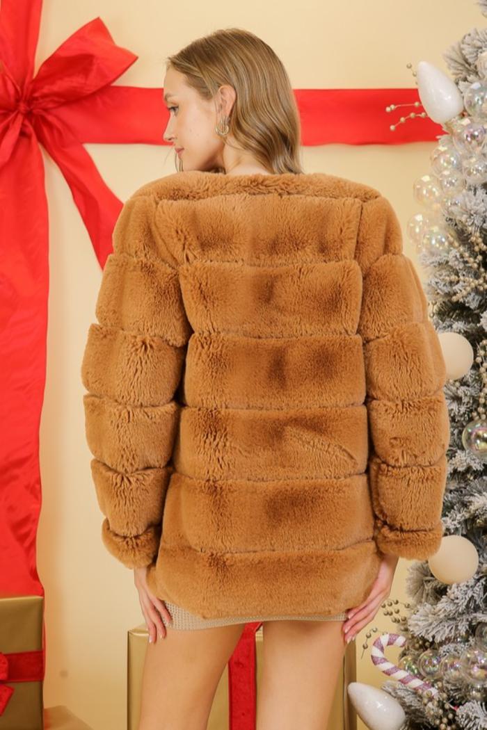 Open Fur Jacket Product Image