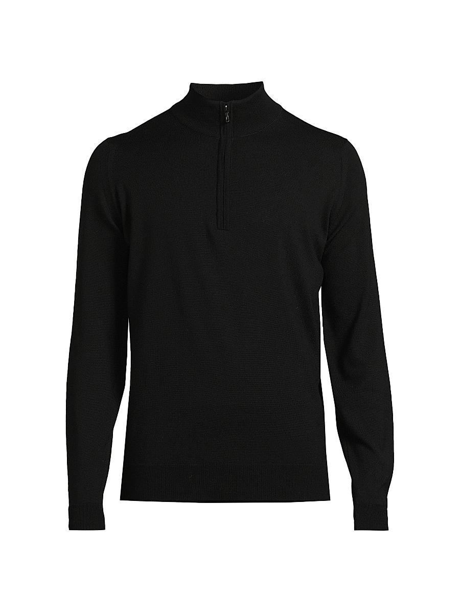 Mens Tapton Merino Zip Pullover Product Image