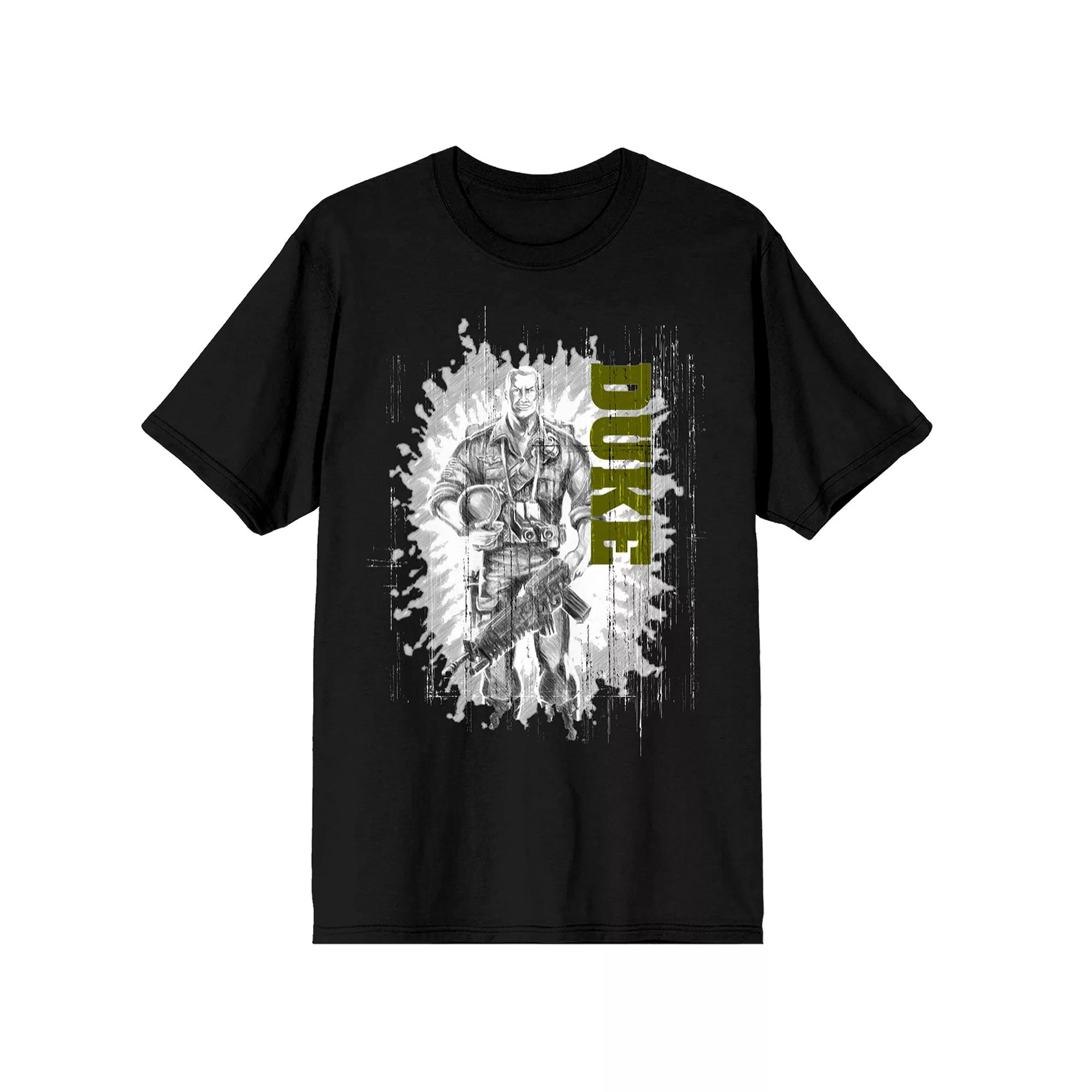 Men's G.I. Joe Duke Graphic Tee, Size: Small, Black Product Image