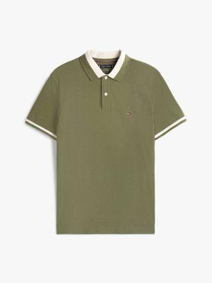 Regular Fit Two-Tone Collar Polo Product Image