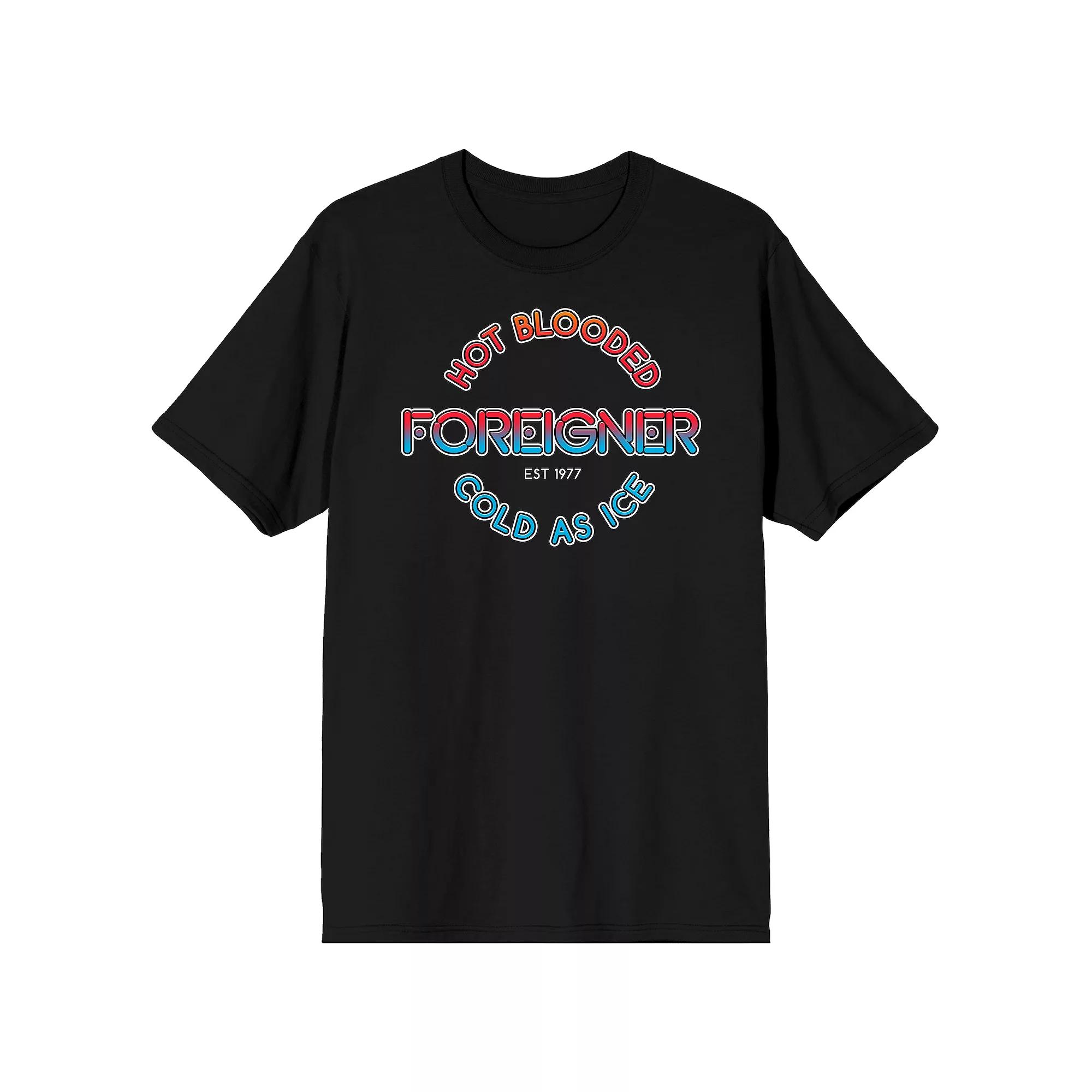 Men's Foreigner Hot Blooded Cold As Ice Tee,  Product Image