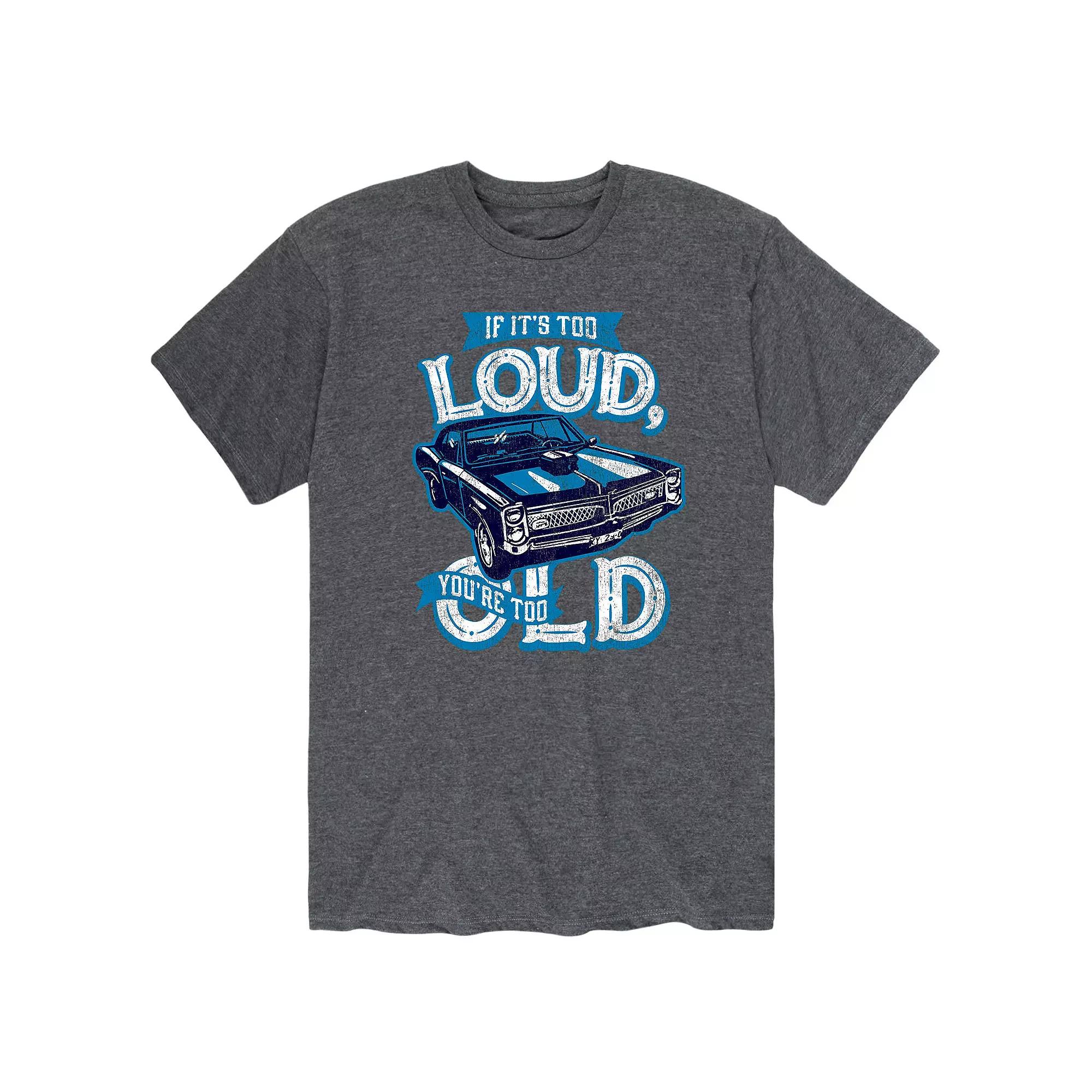 Men's Loud Old Car Tee,  Product Image