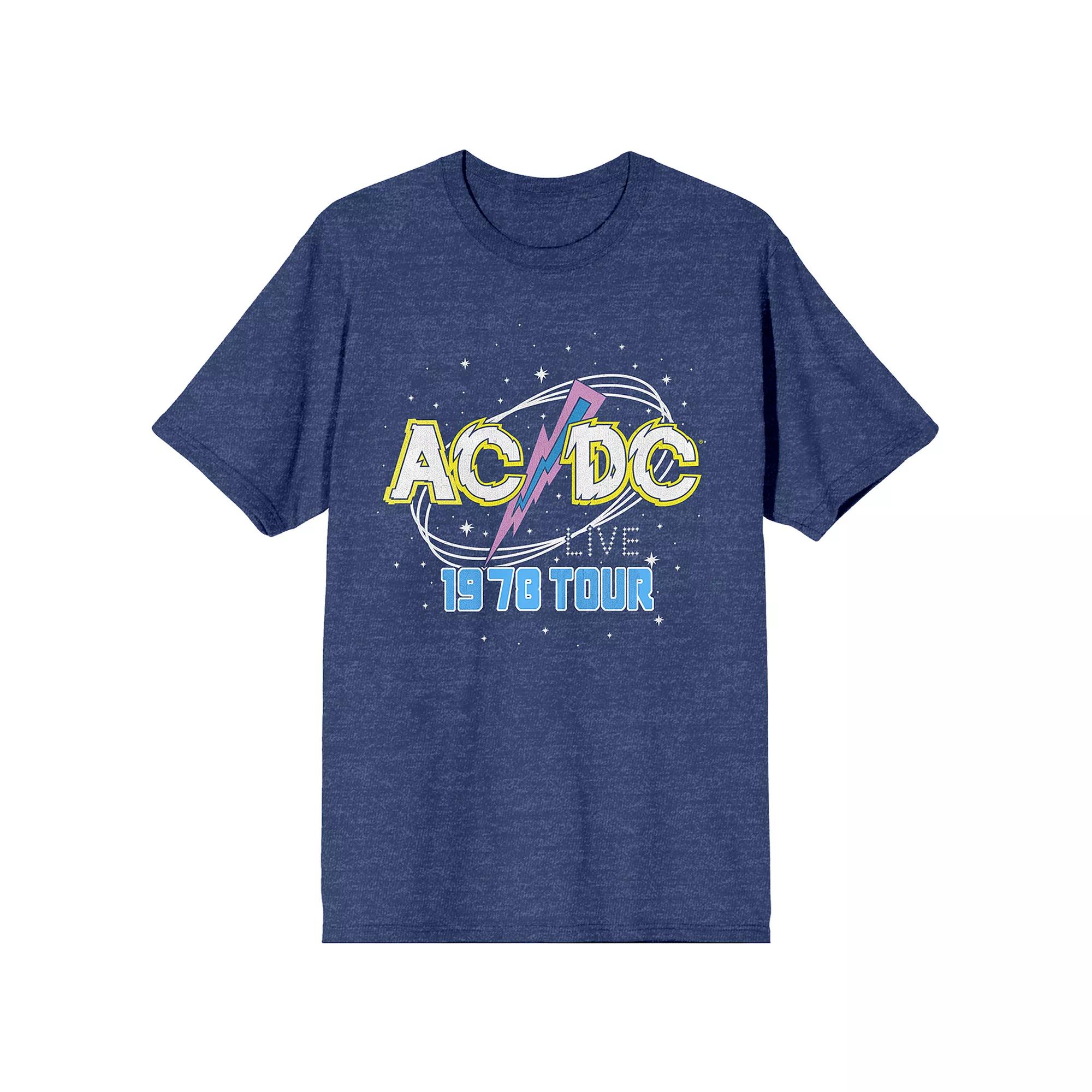 Juniors' AC/DC Live 1978 Tour Graphic Tee, Girl's,  Product Image