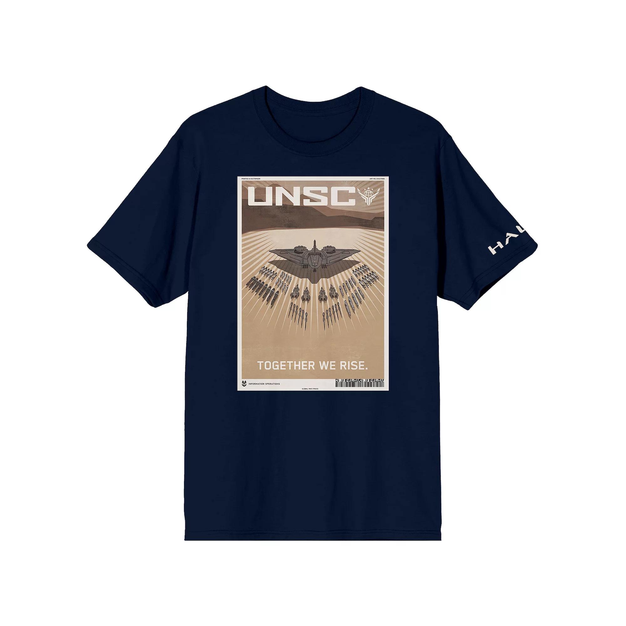 Men's Halo UNSC Together We Rise Graphic Tee,  Product Image
