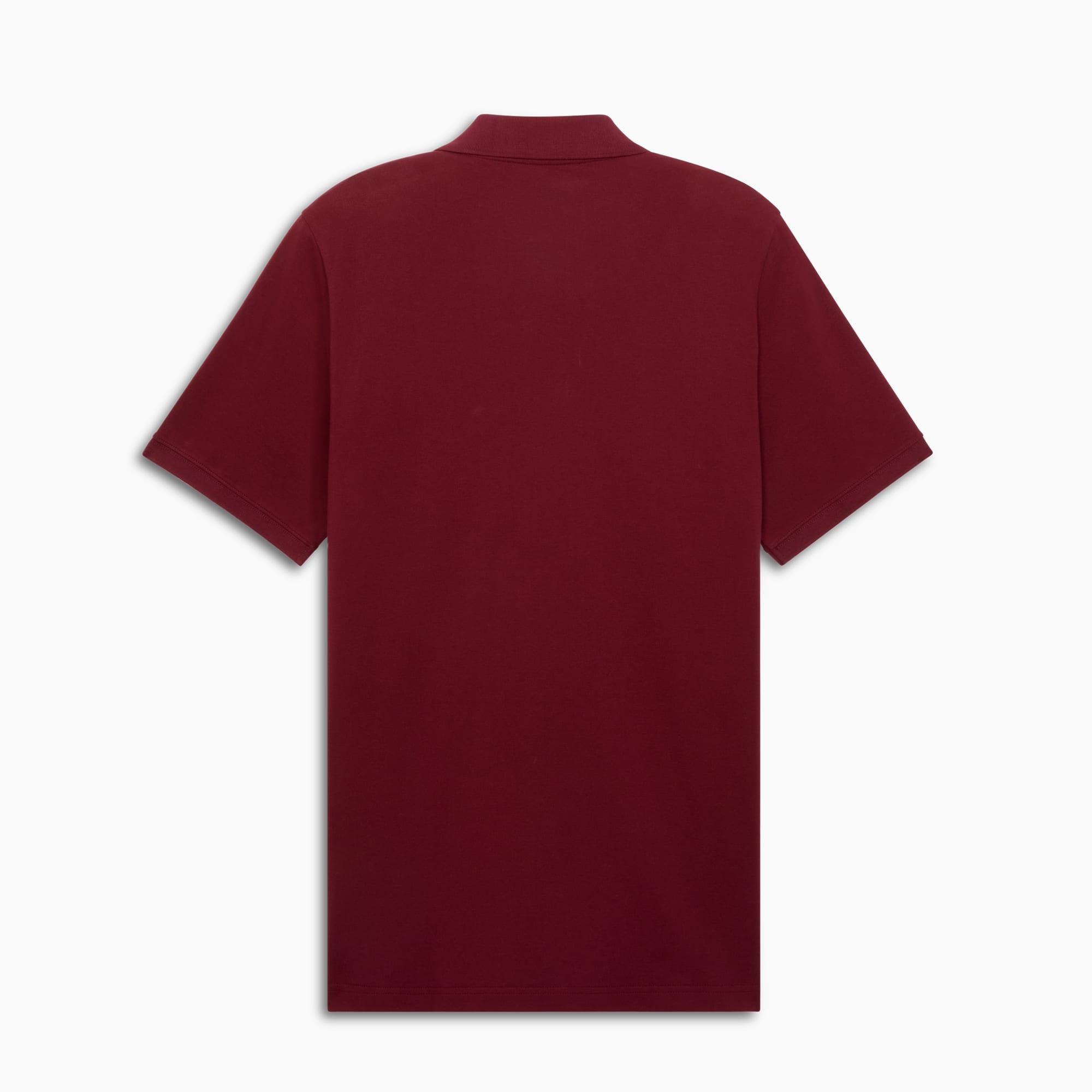 Essentials Small PUMA Logo Pique Polo US Men Product Image